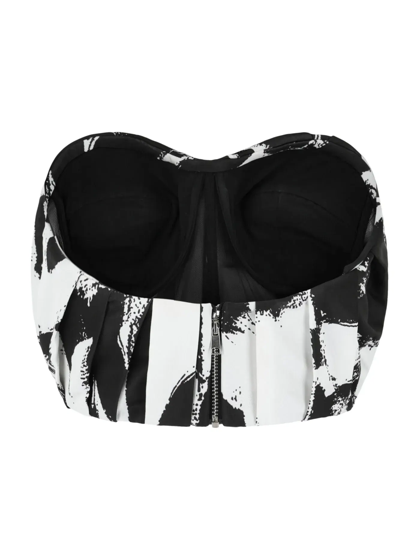 Женский топ с принтом Graffiti Alexander McQueen — изображение 2 из 3, белый