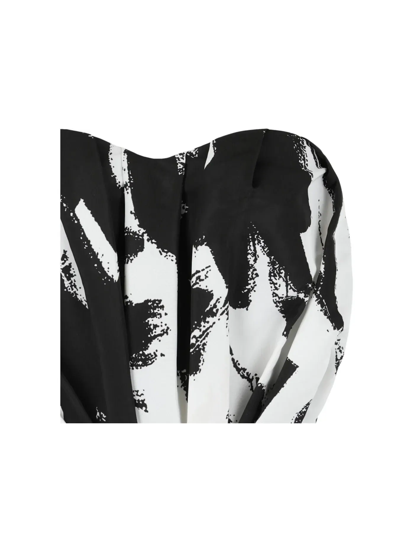 Женский топ с принтом Graffiti Alexander McQueen — изображение 3 из 3, белый