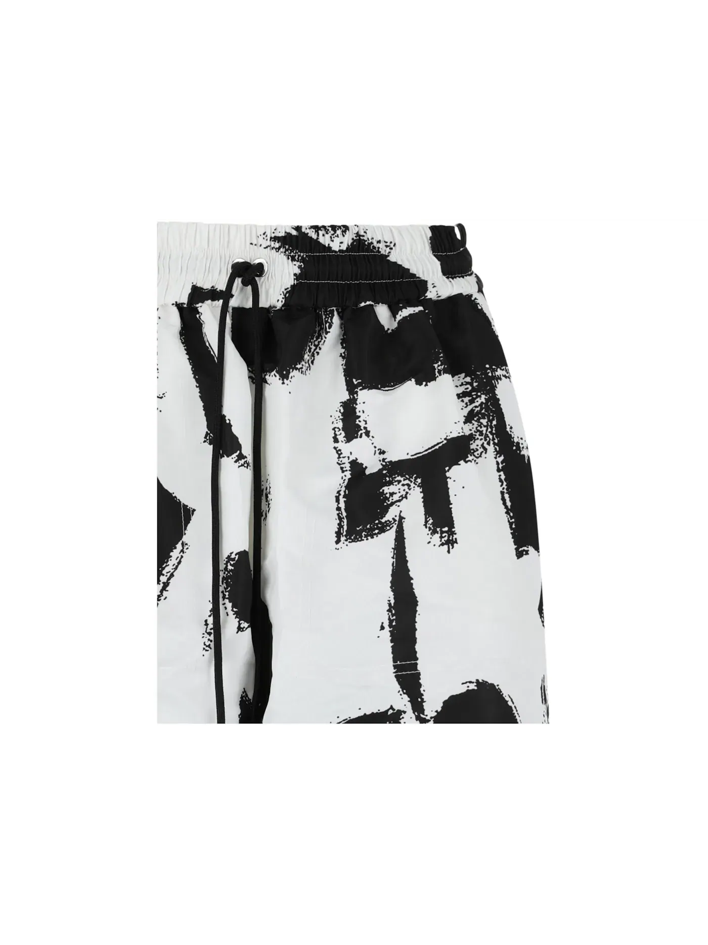Женские шорты с принтом Graffiti Print Alexander McQueen — изображение 3 из 3, белый