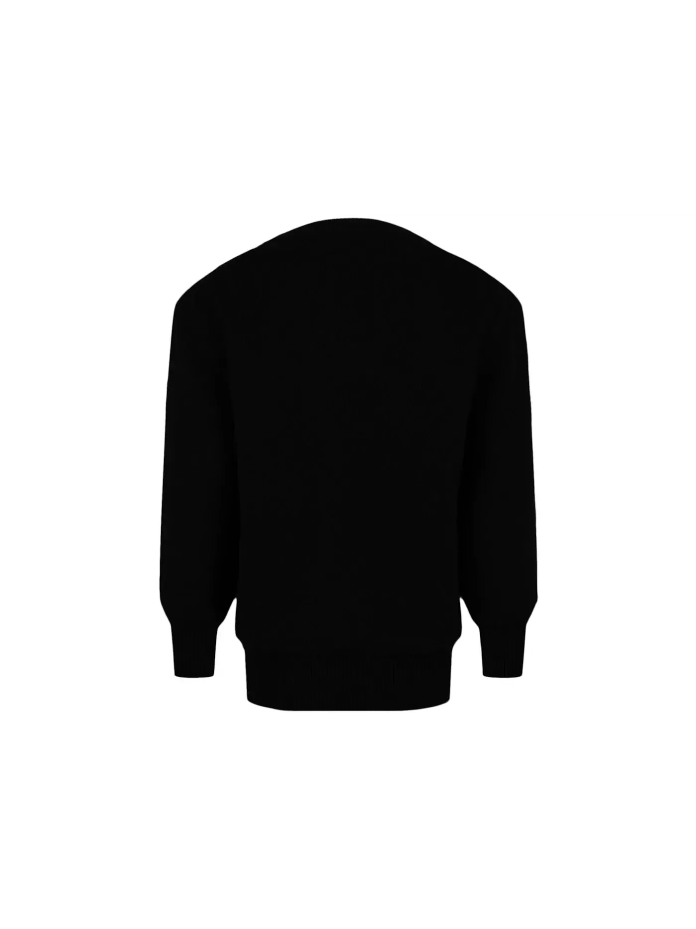 Мужской свитер с вышивкой Alexander McQueen Sweater — изображение 2 из 3, белый