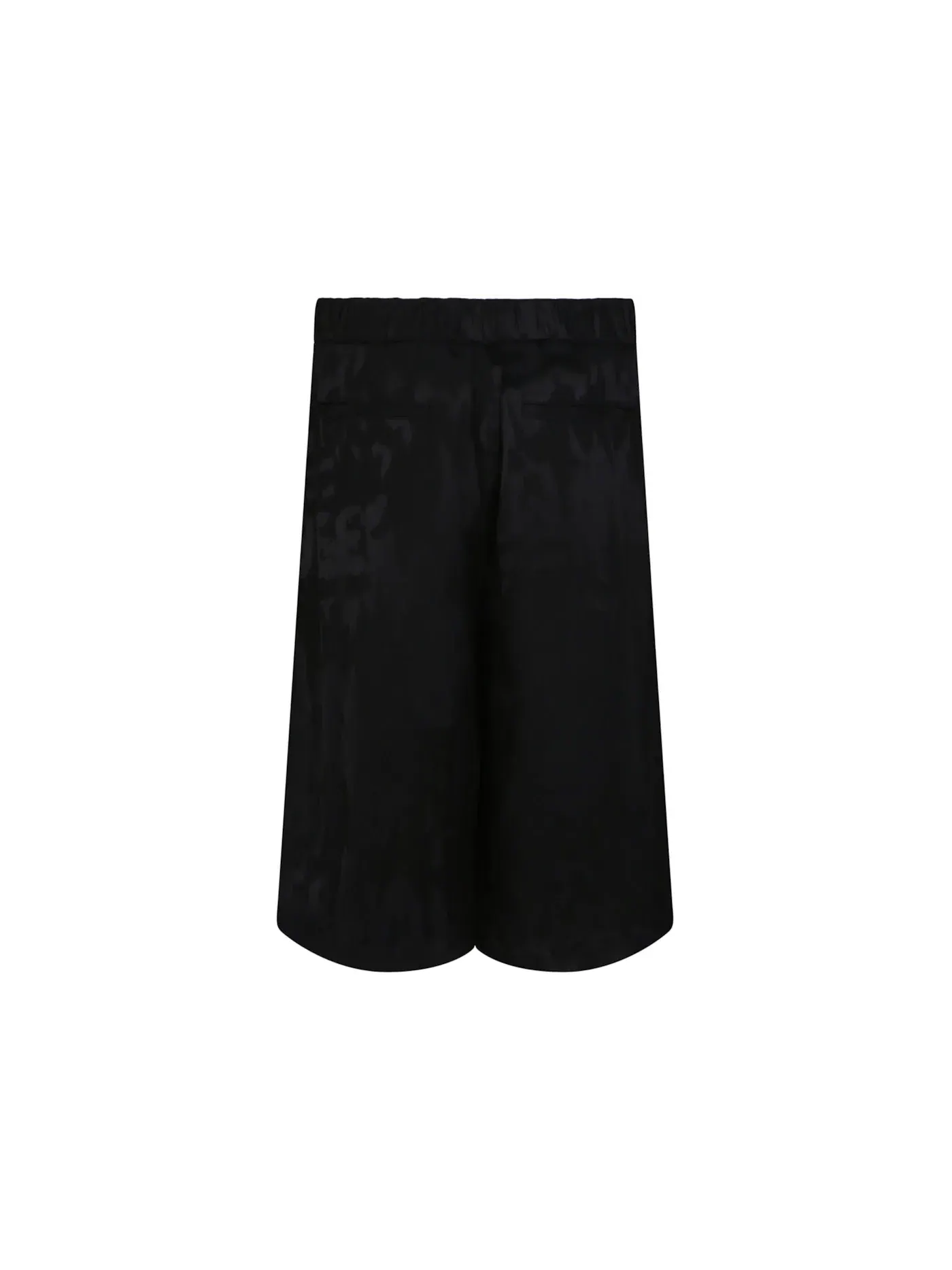 Мужские шорты с принтом Alexander McQueen Logo Jacquard Shorts — изображение 2 из 3, черный
