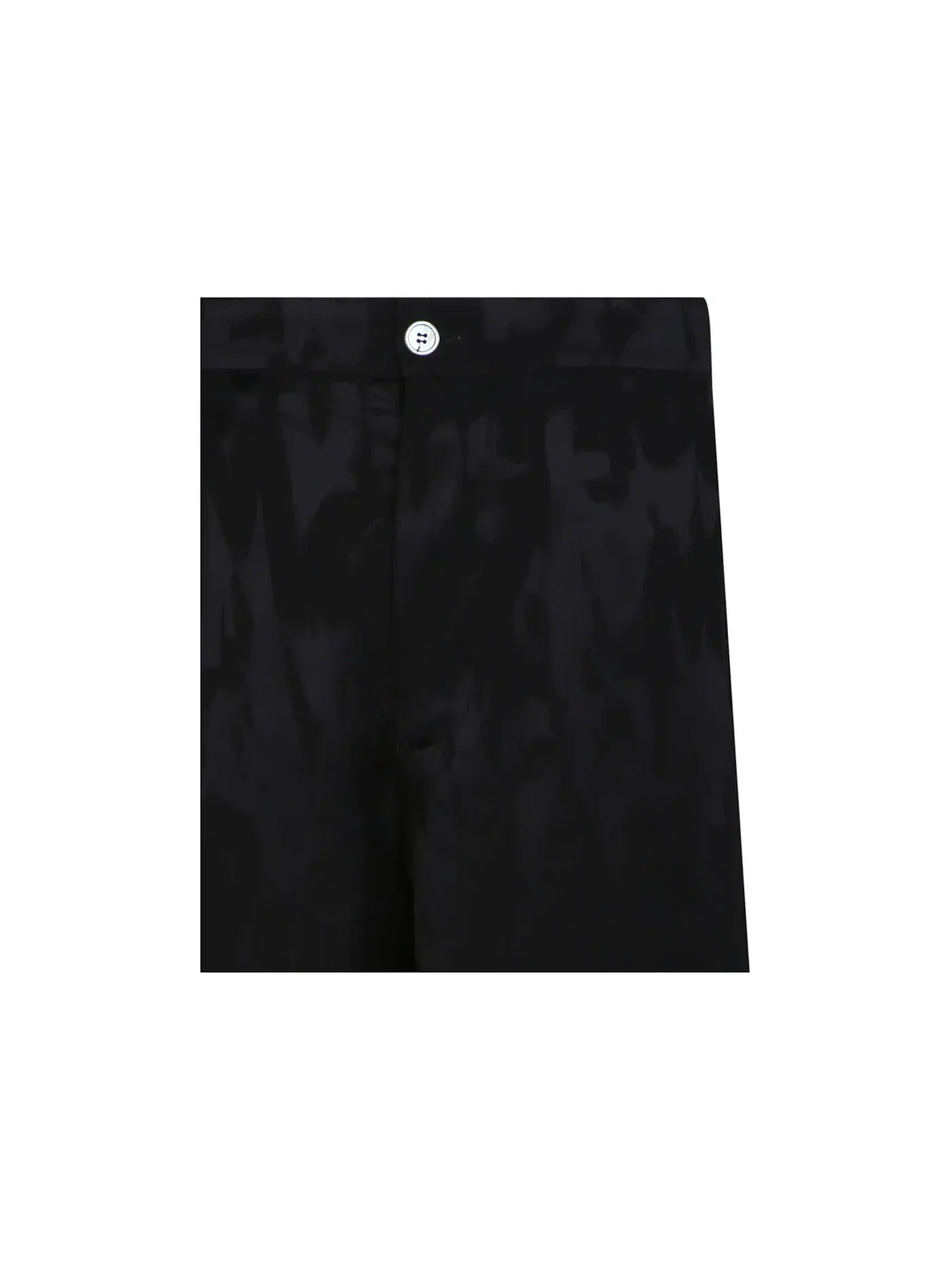 Мужские шорты с принтом Alexander McQueen Logo Jacquard Shorts — изображение 3 из 3, черный