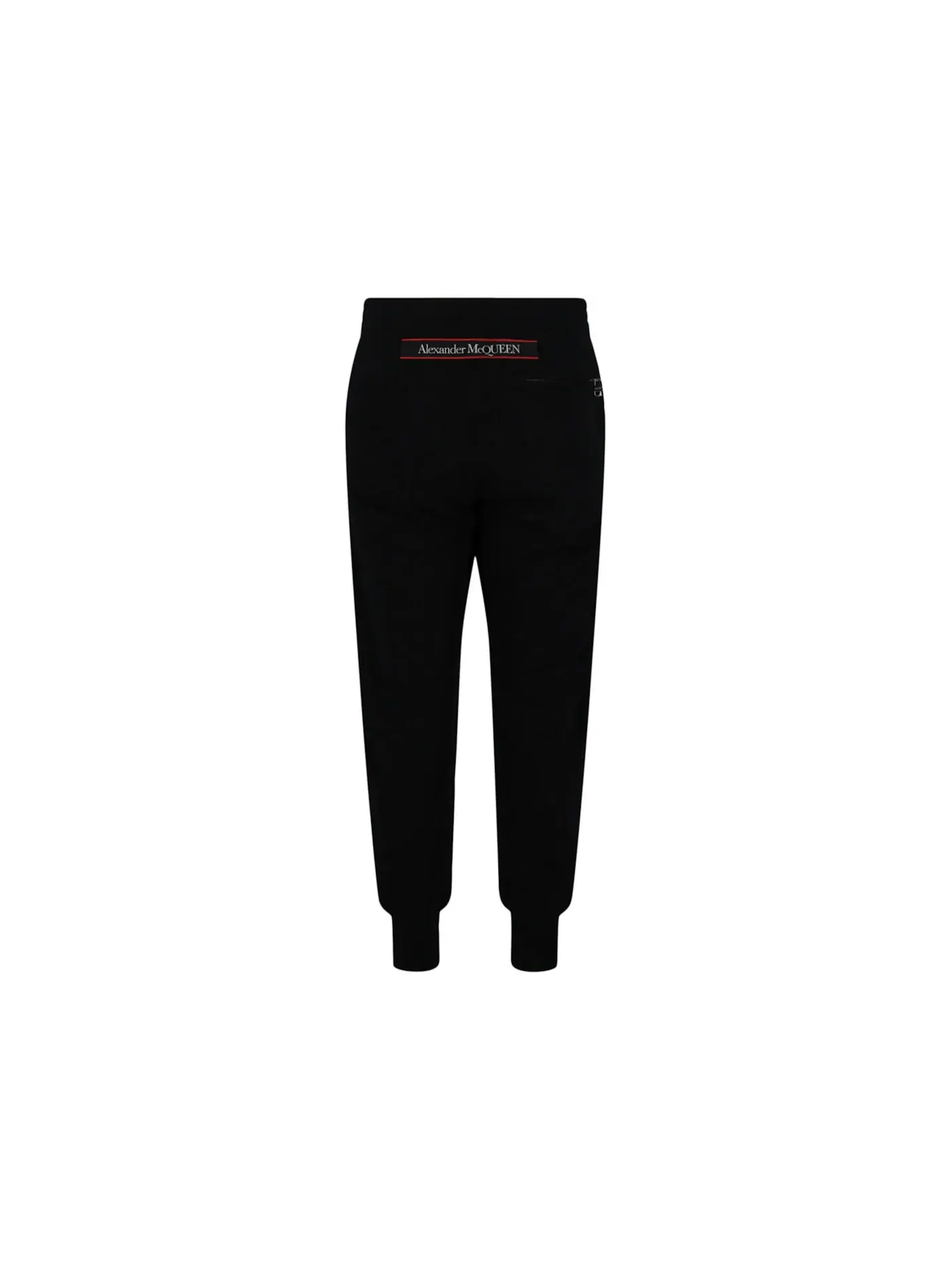 Мужские спортивные штаны с логотипом Alexander McQueen Selvedge Logo Tape Detail Joggers — изображение 2 из 3, черный мульти