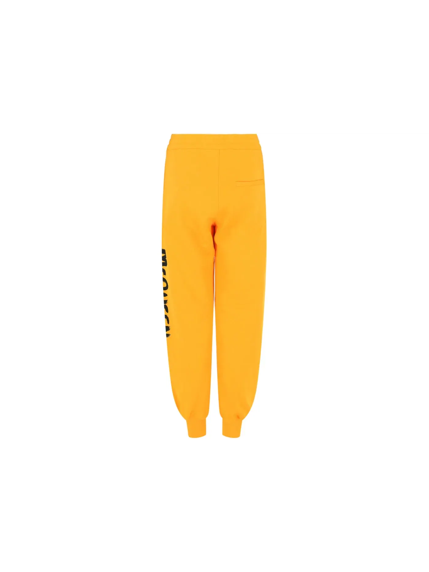 Женские спортивные брюки с принтом Joggers Alexander McQueen — изображение 2 из 3, желтый черный