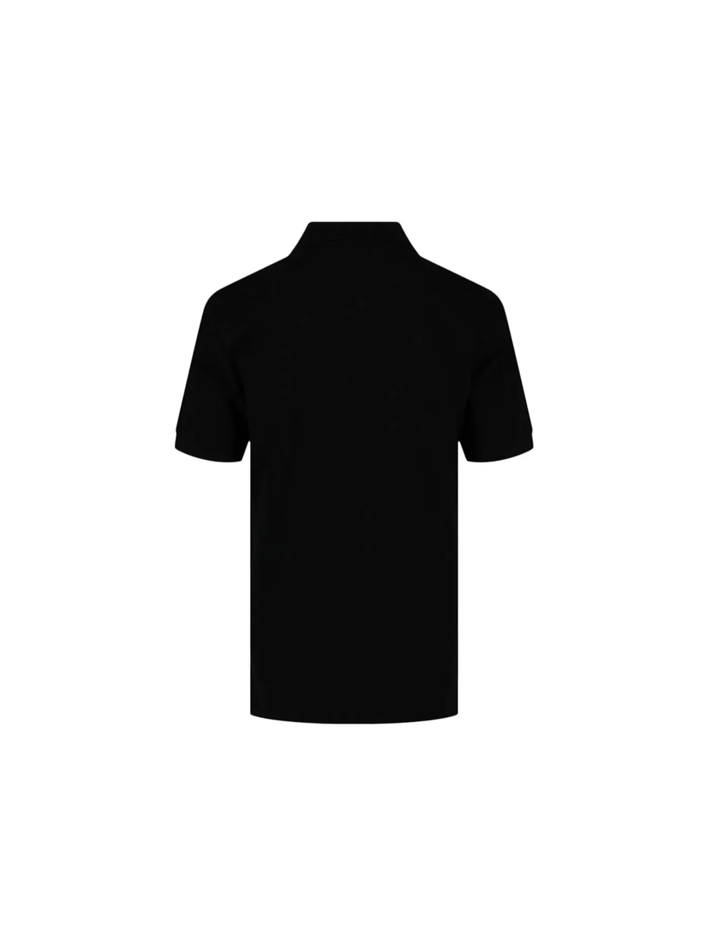Мужское поло Alexander McQueen Polo Shirt — изображение 2 из 3, черный