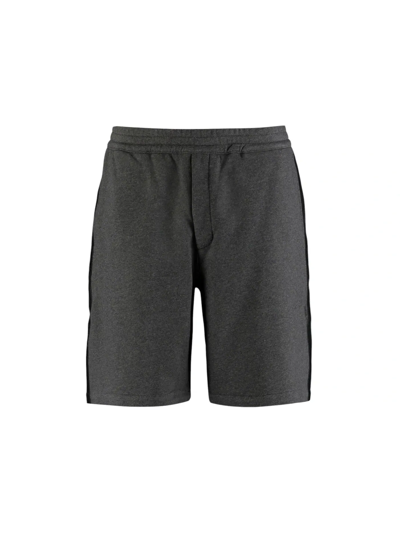 Мужские шорты с полосками Track Shorts Alexander McQueen — изображение 1 из 1, серый
