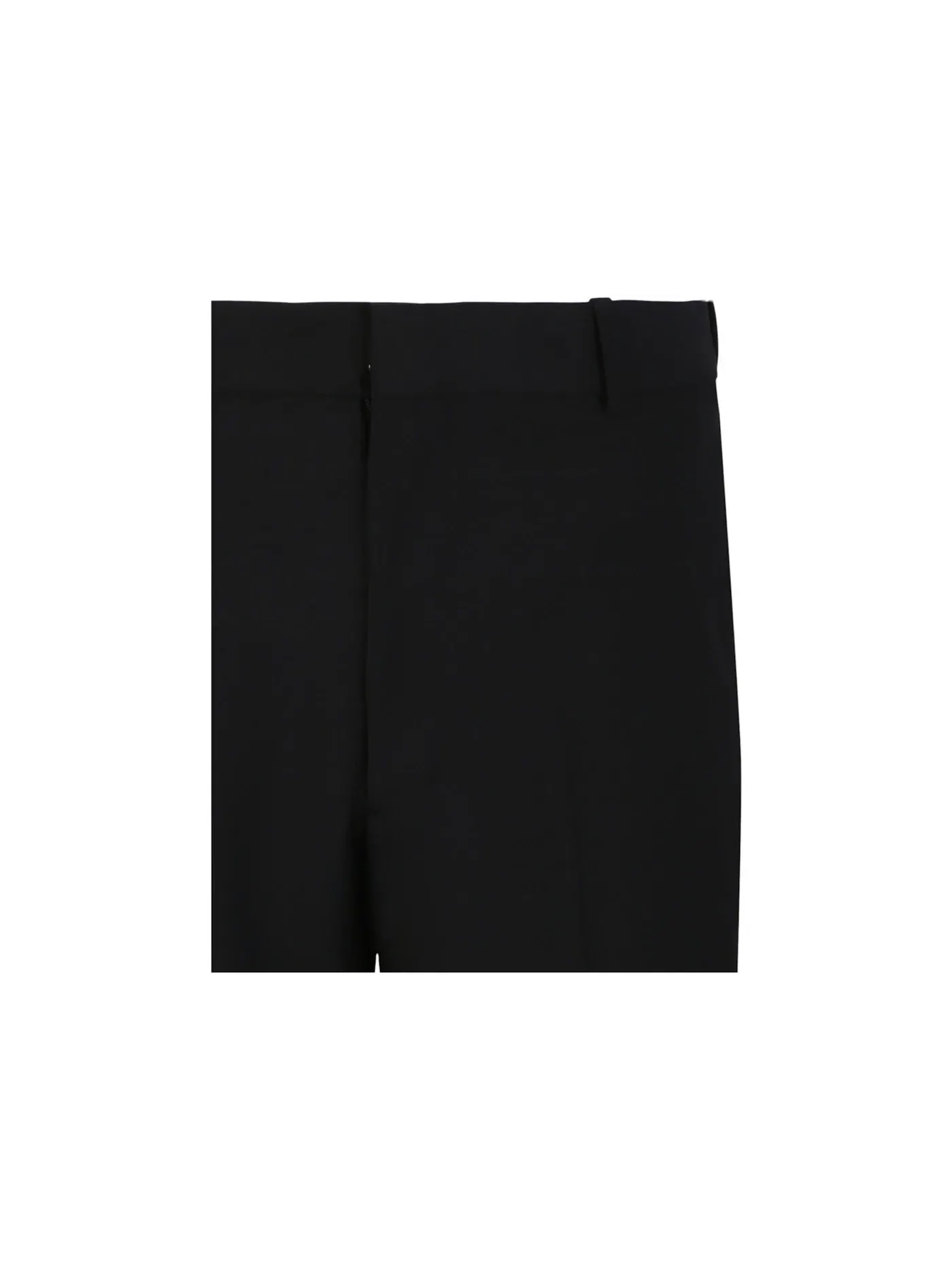 Мужские классические брюки прямого кроя Trousers Alexander McQueen — изображение 3 из 3, черный