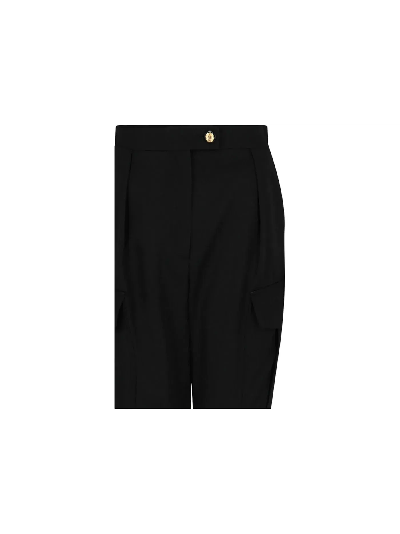 Женские брюки-карго зауженные Alexander McQueen — изображение 3 из 3, черный