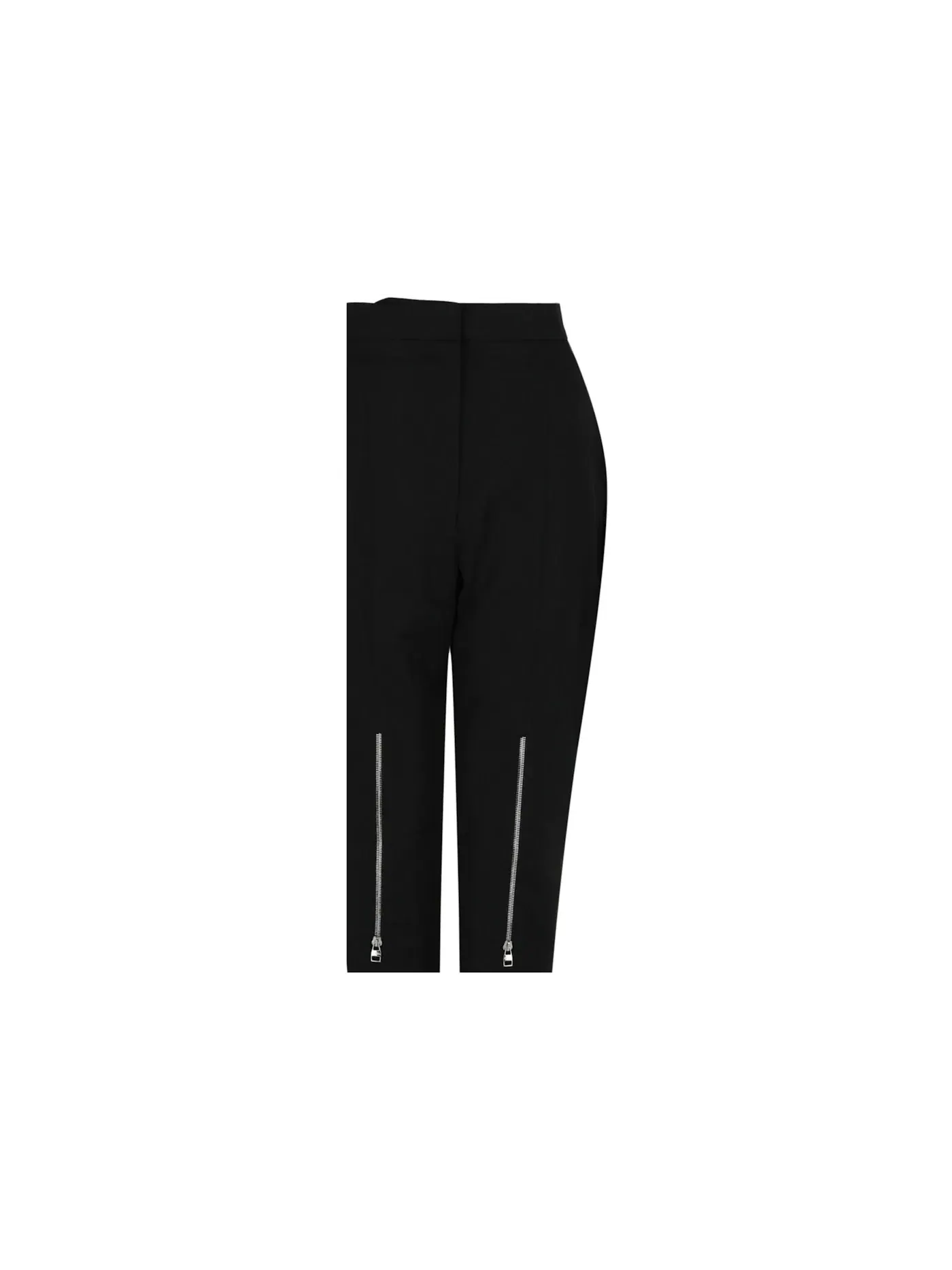 Женские брюки с застежкой-молнией Alexander McQueen — изображение 3 из 3, черный