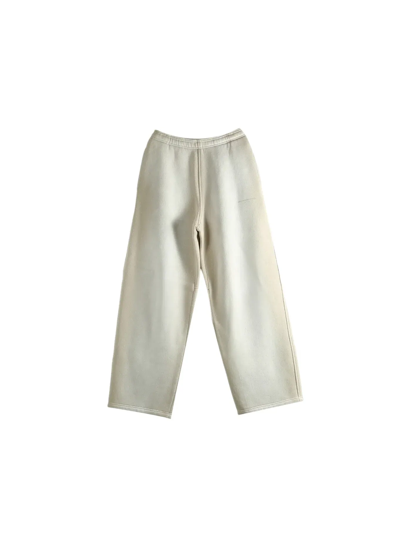 Унисекс спортивные штаны с принтом Sweatpant Alexander Wang — изображение 1 из 1, темно-синий