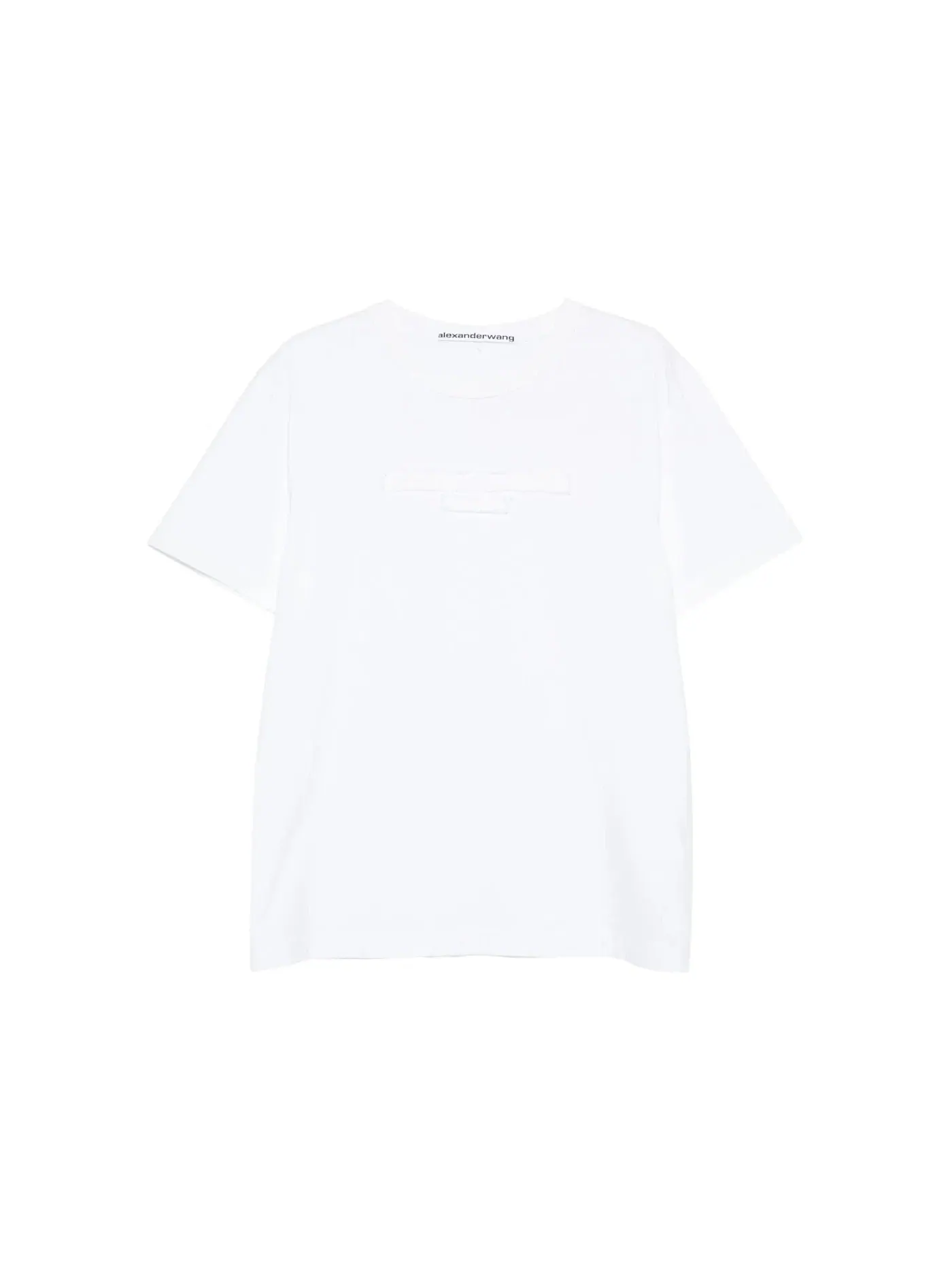 Унисекс футболка с принтом Alexander Wang Tee — изображение 1 из 1, белый