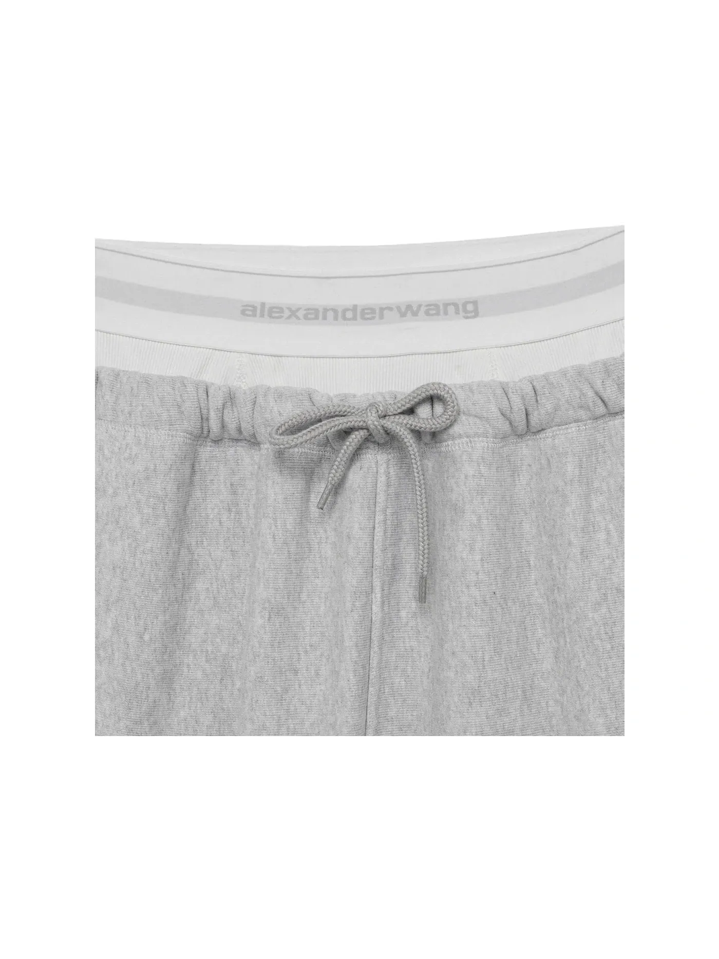 Женские брюки свободного кроя Pants Alexander Wang — изображение 3 из 3, светлый серый