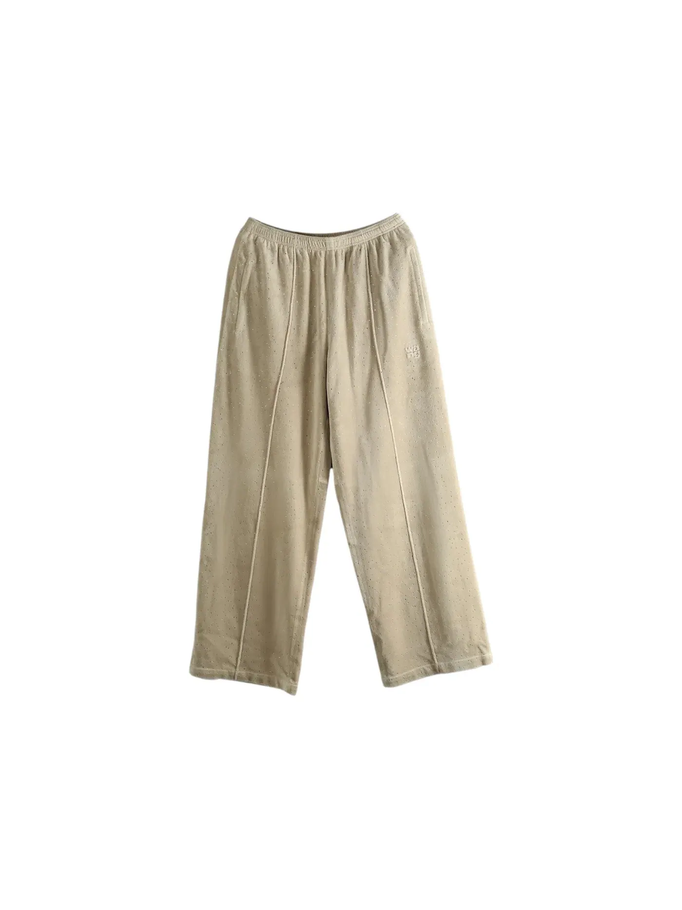 Женские брюки с принтом Pant Alexander Wang — изображение 1 из 1, тауп