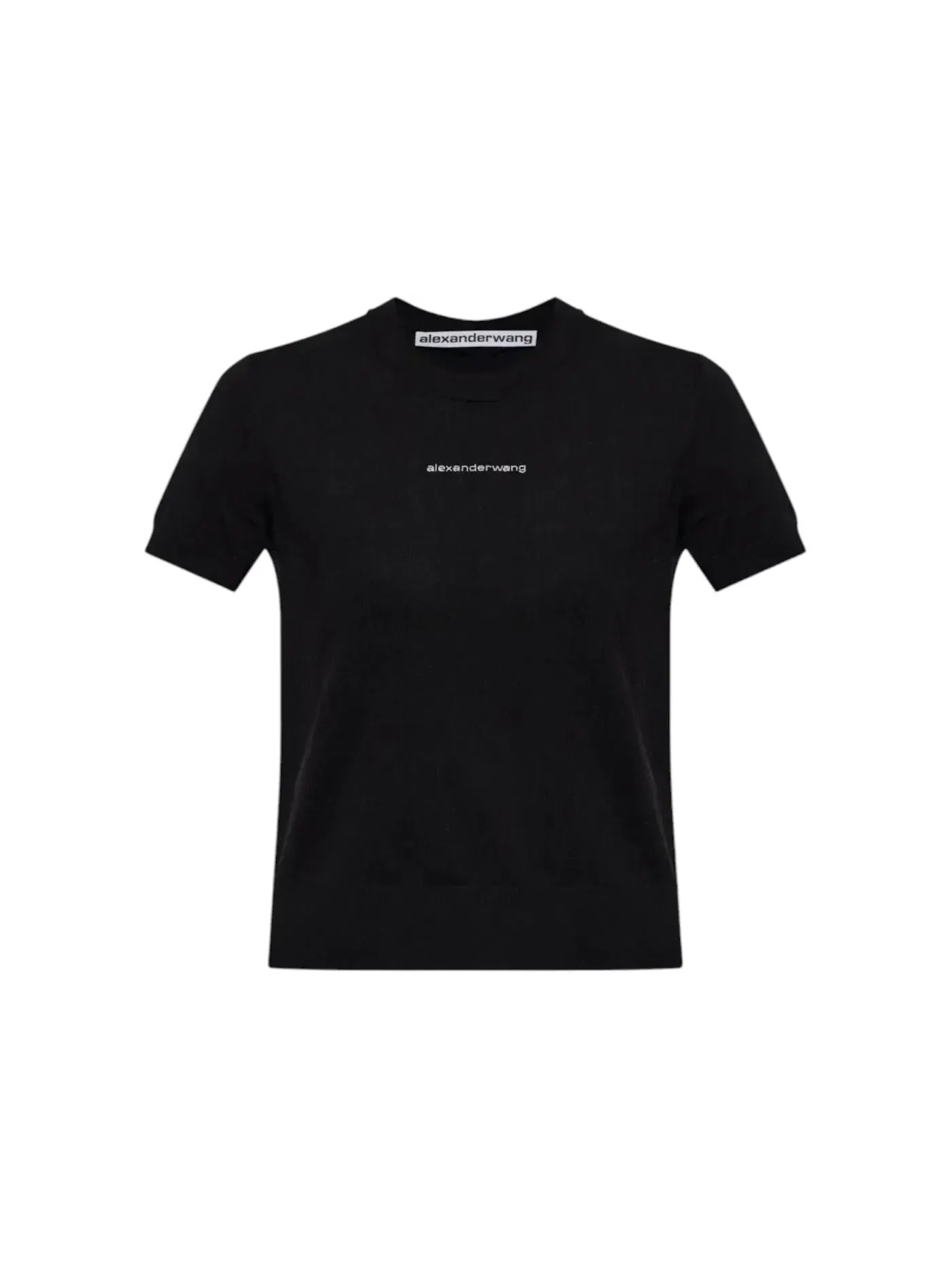 Женские шорты с принтом Alexander Wang Short — изображение 1 из 1, черный