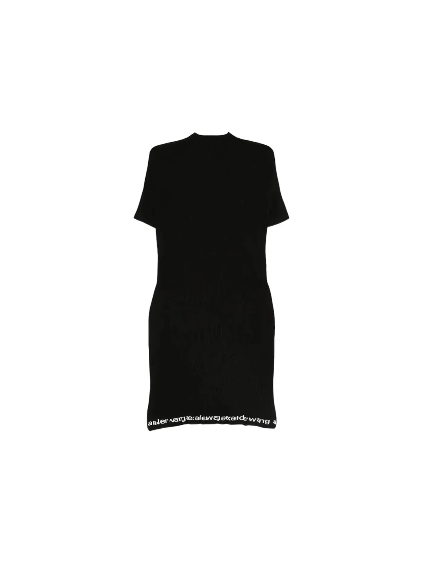 Женское платье с длинным рукавом Alexander Wang — изображение 1 из 1, черный