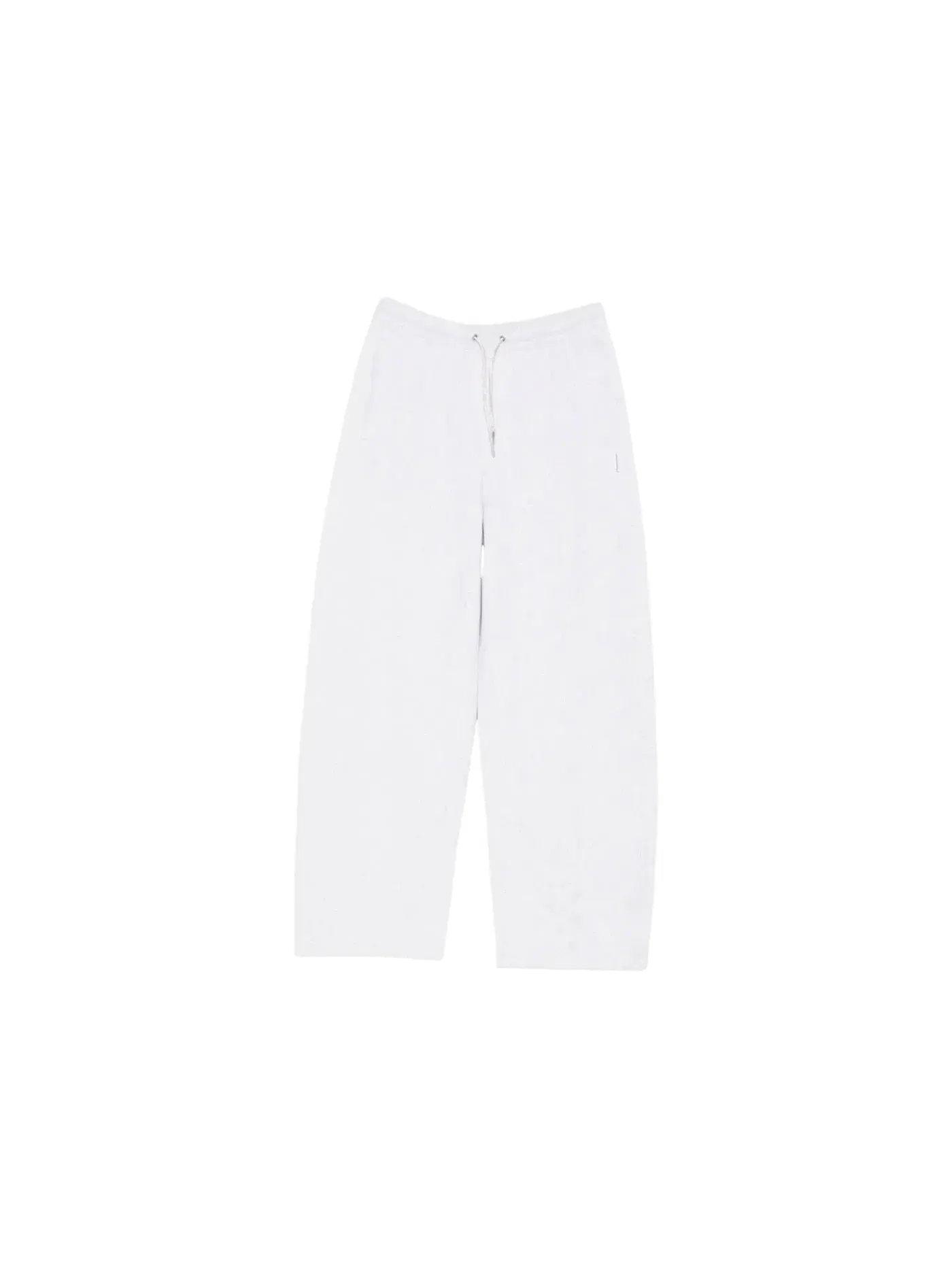 Женские спортивные брюки с принтом Rhinestone-Drawstring Alexander Wang — изображение 1 из 1, светлый серый