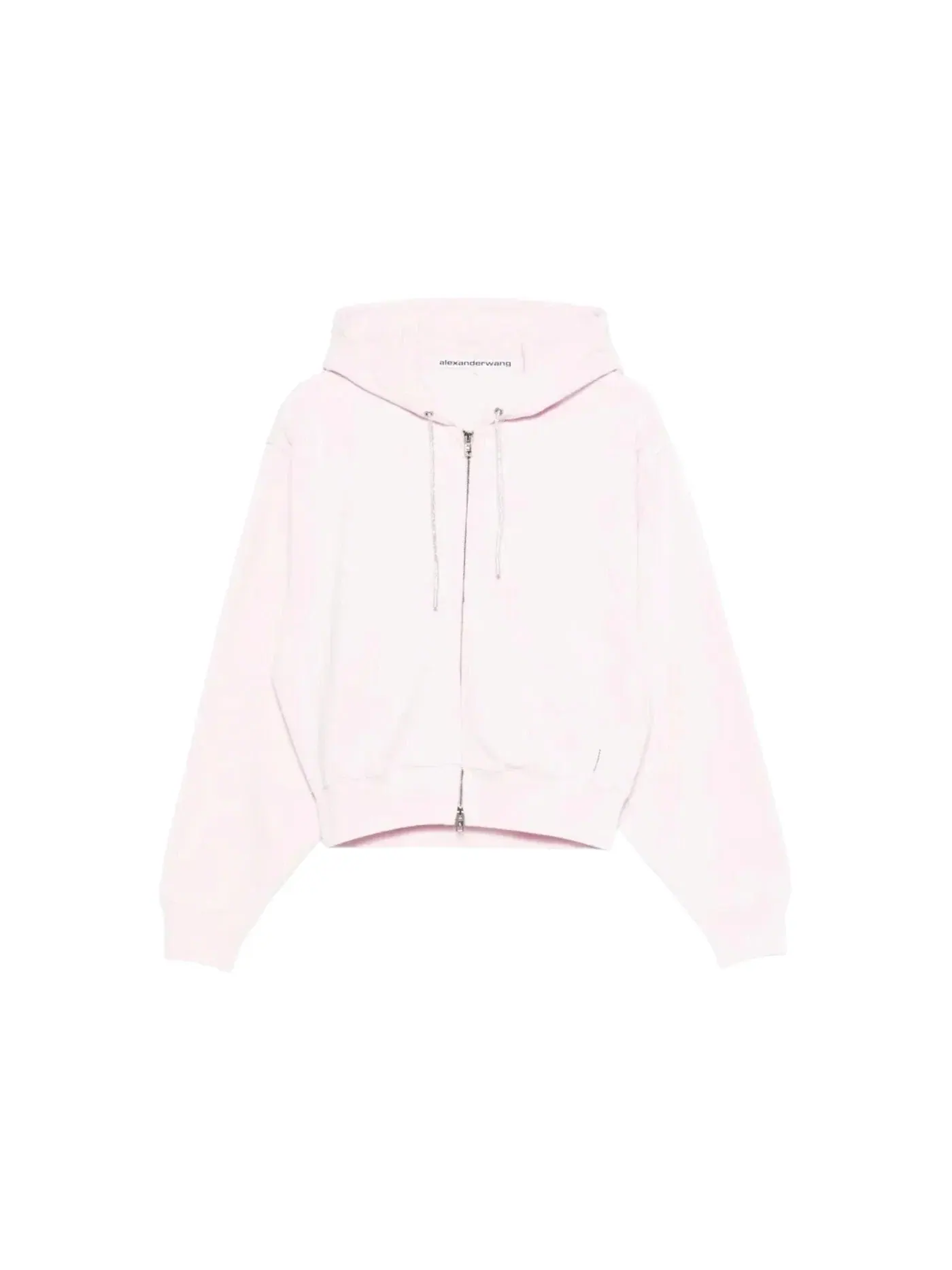 Женская худи с длинным рукавом Alexander Wang — изображение 1 из 1, розовый
