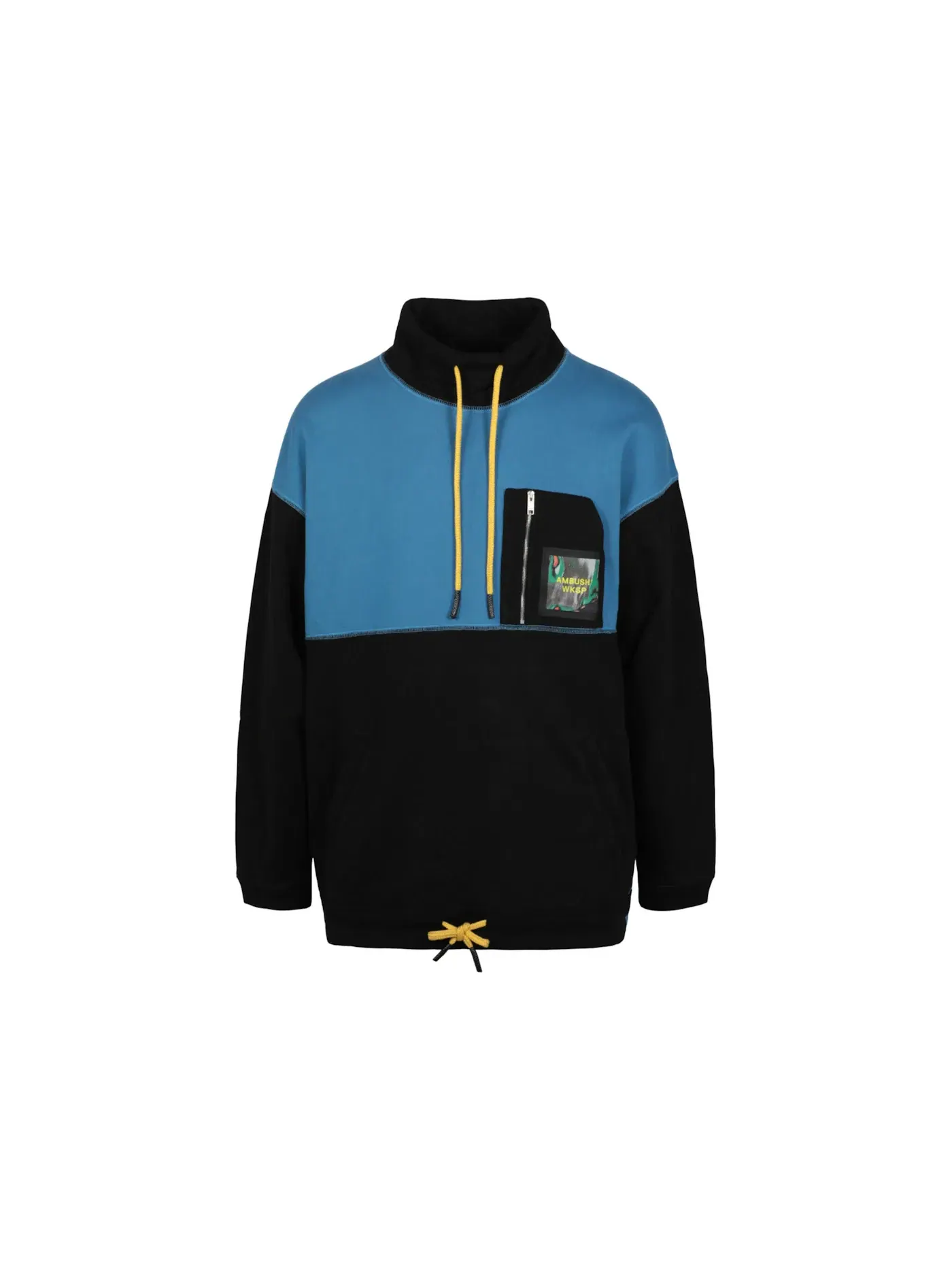 Мужской свитшот с принтом Ambush Logo Patch Mockneck Sweatshirt