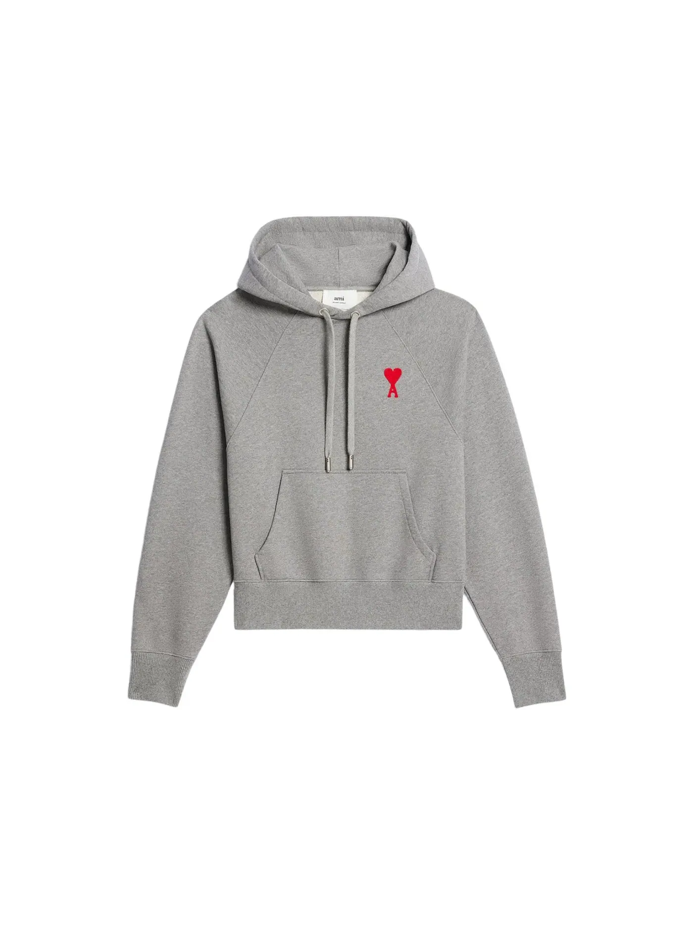 Мужской худи с длинным рукавом Ami Paris Ami de Coeur Heavy Fleece Small S Heart Popover Boxy Fit Hoodie — изображение 1 из 1