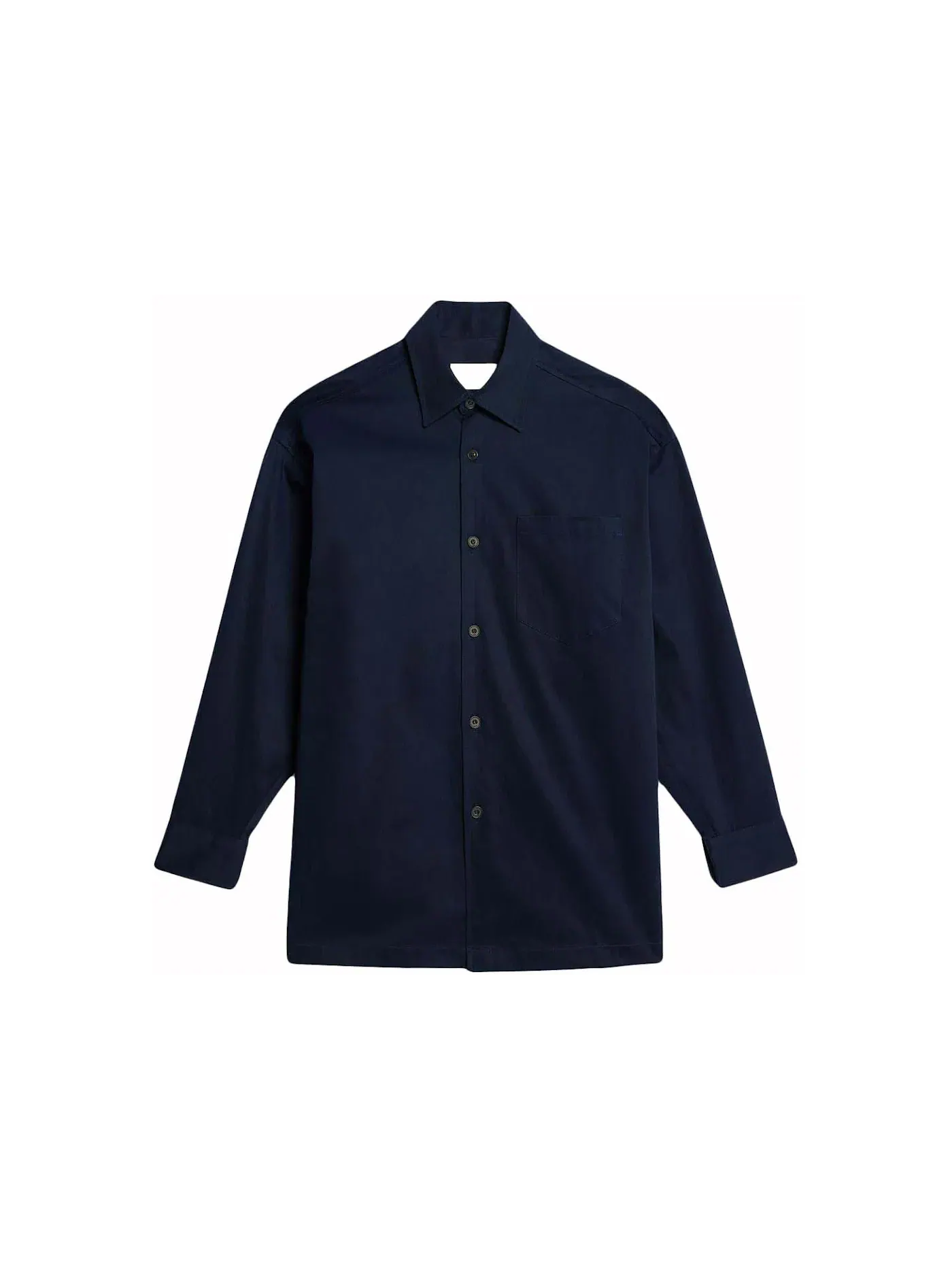 Мужская рубашка с длинным рукавом Back Logo Shirt Ami Paris