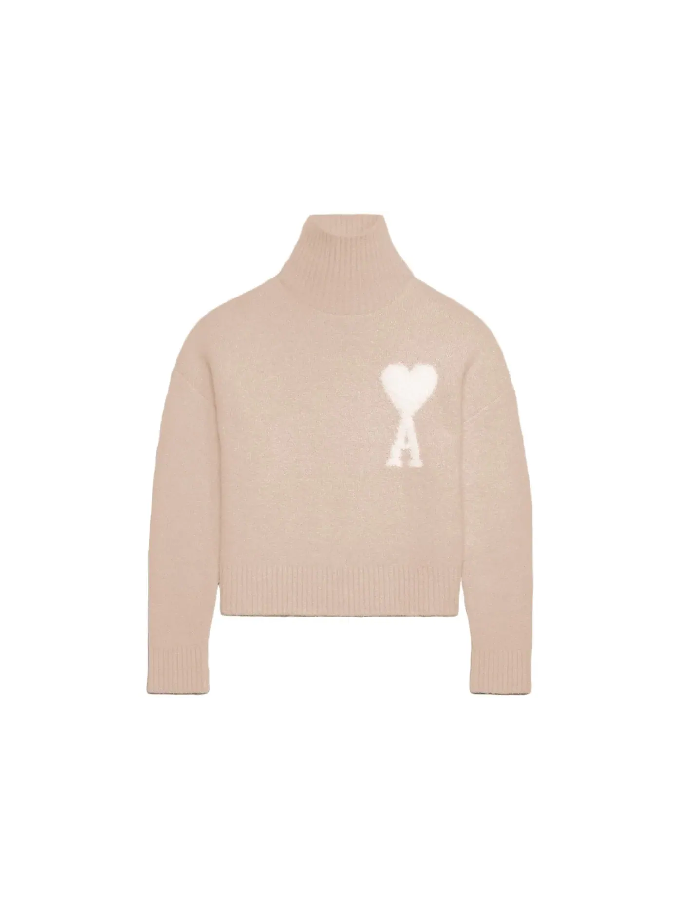 Мужской свитер с принтом Cloudy Wool Ami De Coeur Sweater Ami Paris