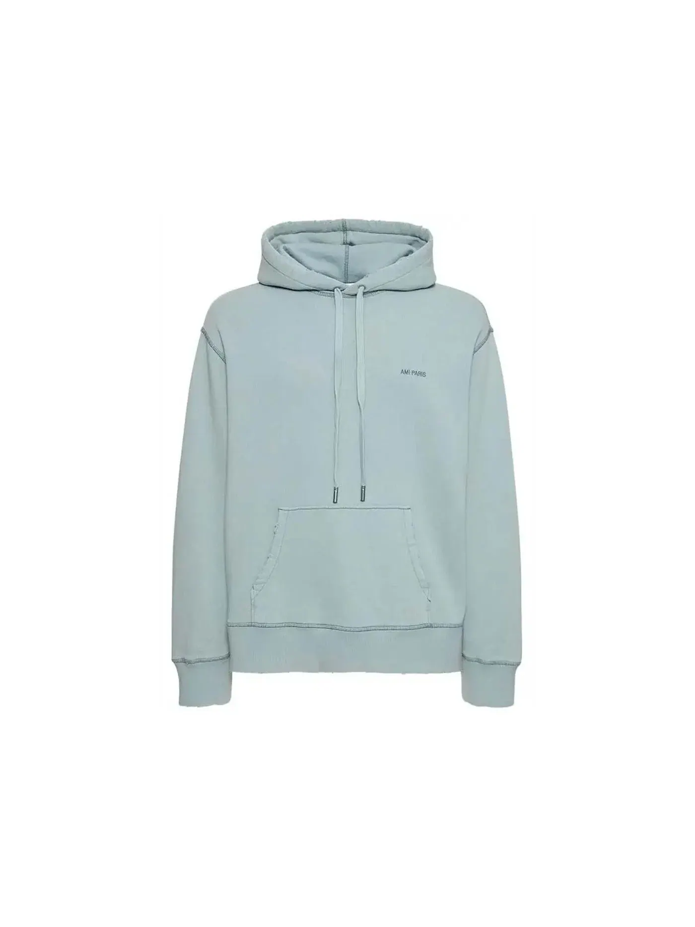 Мужской худи с принтом Ami Paris Sweatshirt — изображение 1 из 1, аквамарин