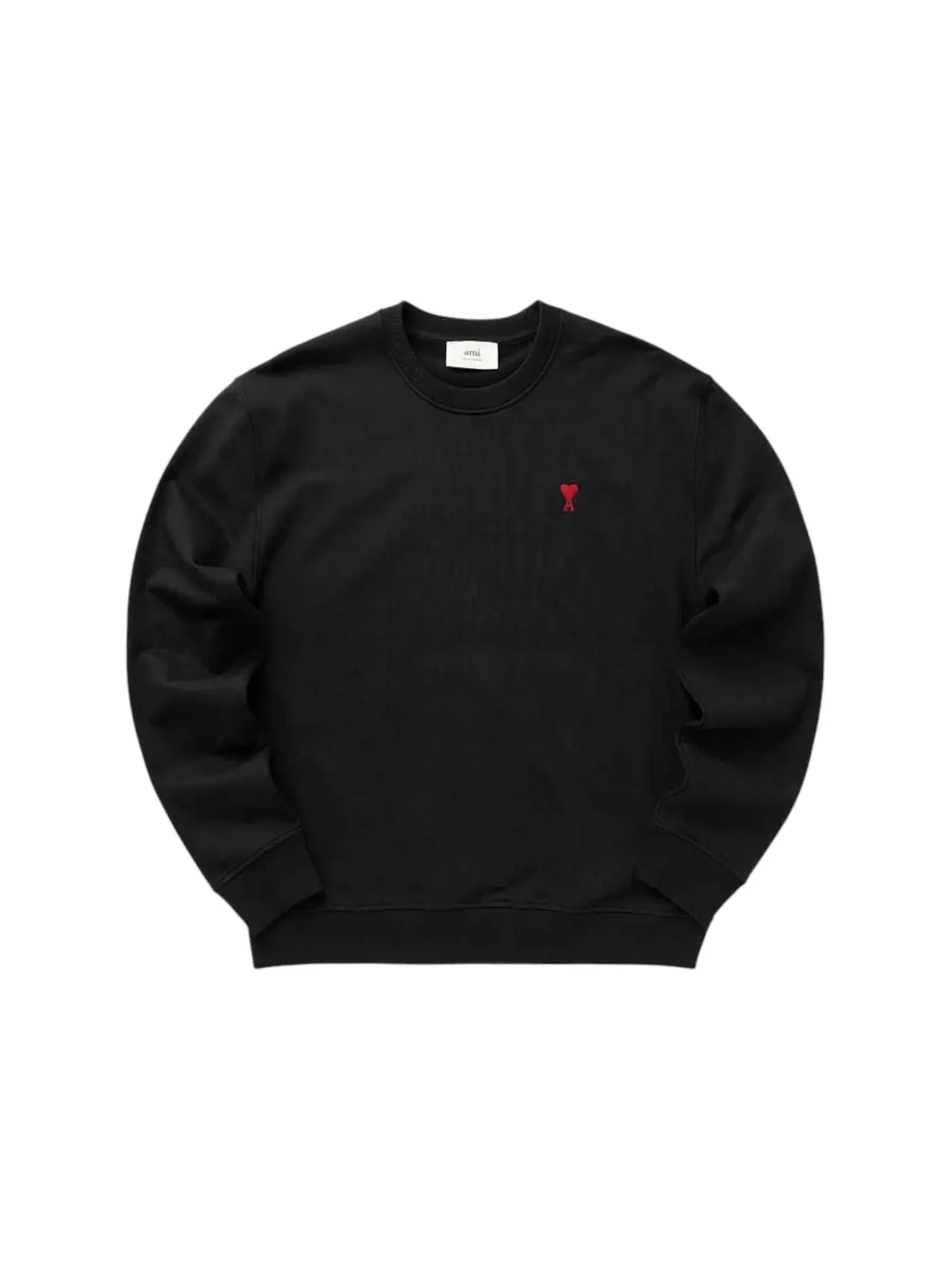 Мужской свитшот с принтом Ami Paris Sweatshirt — изображение 1 из 1, темно-синий