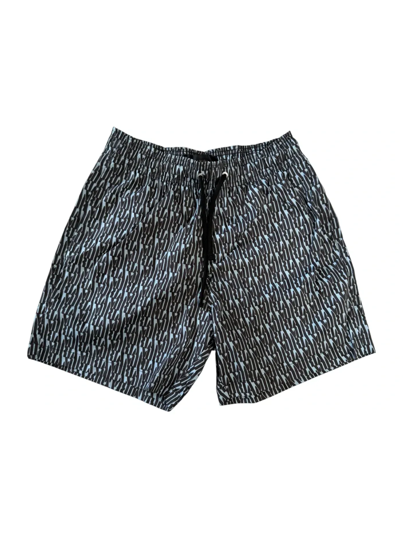 Мужские плавки с принтом Swim Shorts AMIRI — изображение 1 из 1, синий