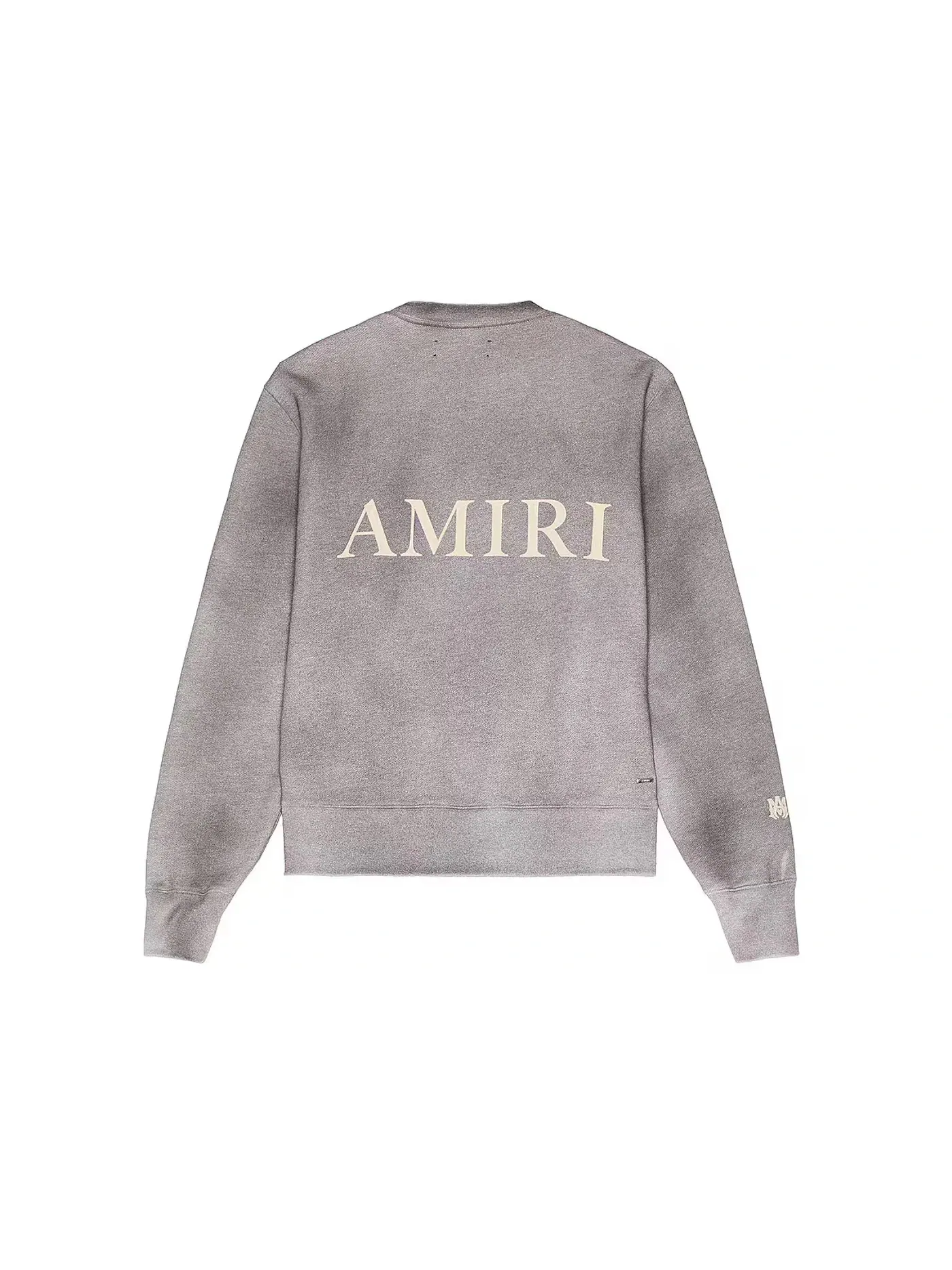 Мужской свитшот с принтом AMIRI Crewneck — изображение 1 из 2, серый