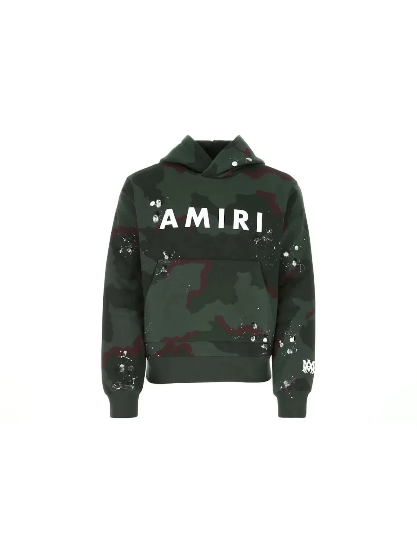 Мужской свитшот с капюшоном с принтом Army Core Logo AMIRI — изображение 1 из 1, камуфляж