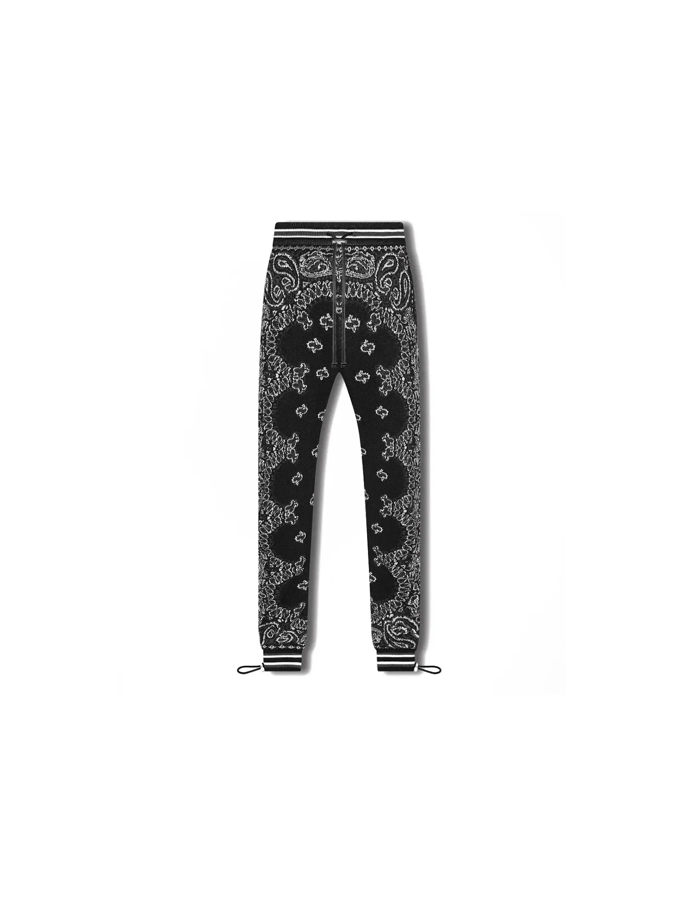 Мужские спортивные штаны с принтом AMIRI B-Ball Bandana — изображение 1 из 1, белый