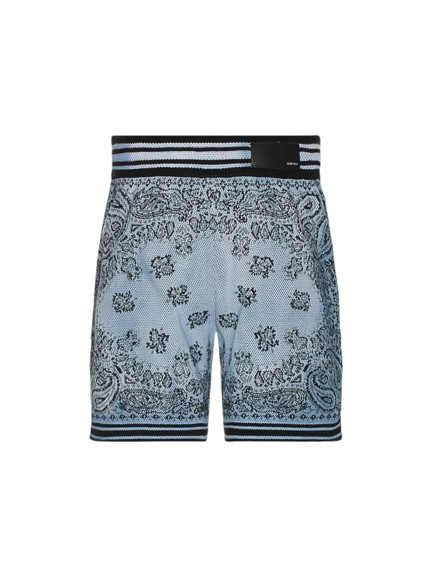 Мужские шорты с принтом AMIRI Short — изображение 2 из 3, синий