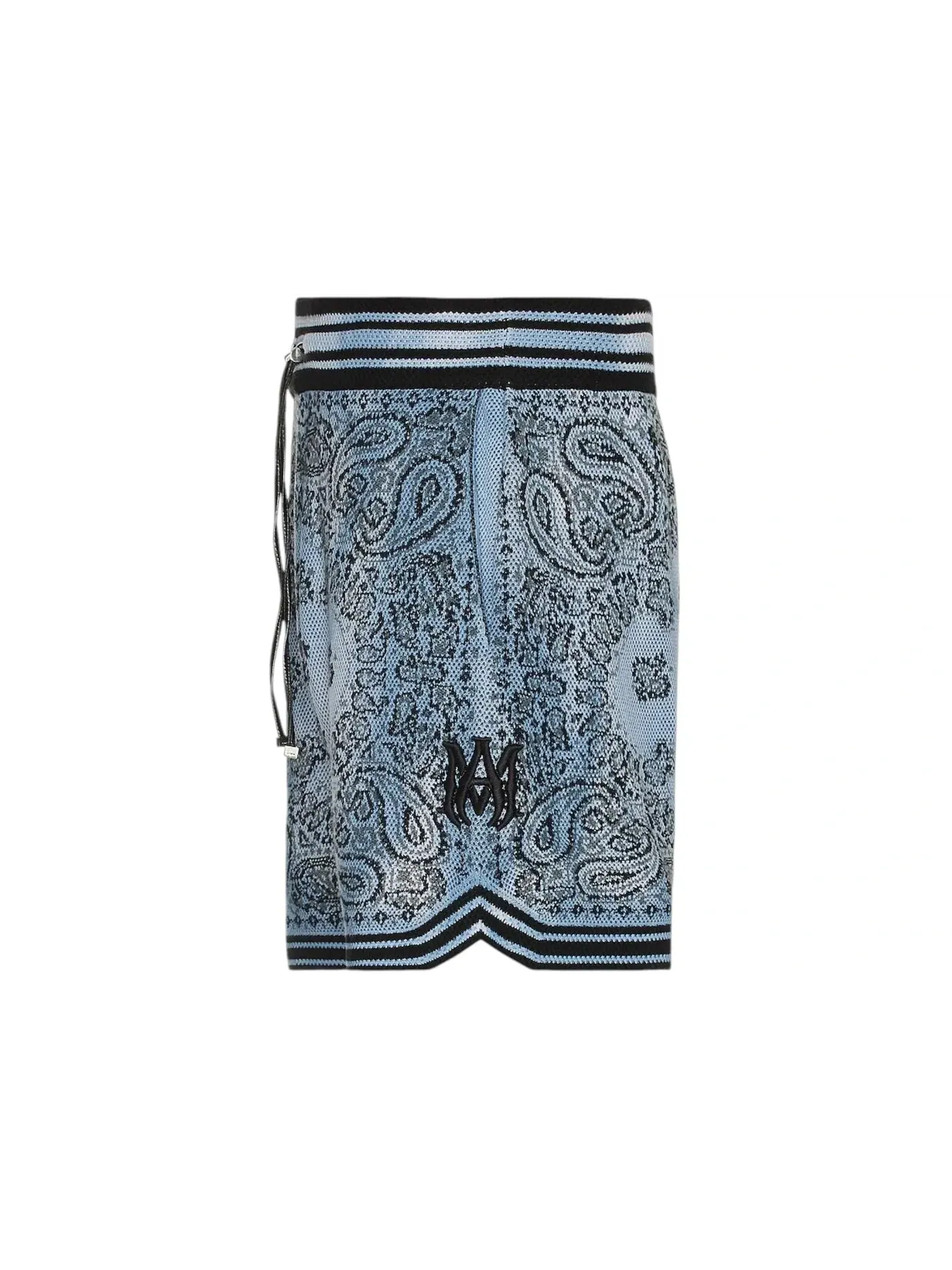 Мужские шорты с принтом AMIRI Short — изображение 3 из 3, синий