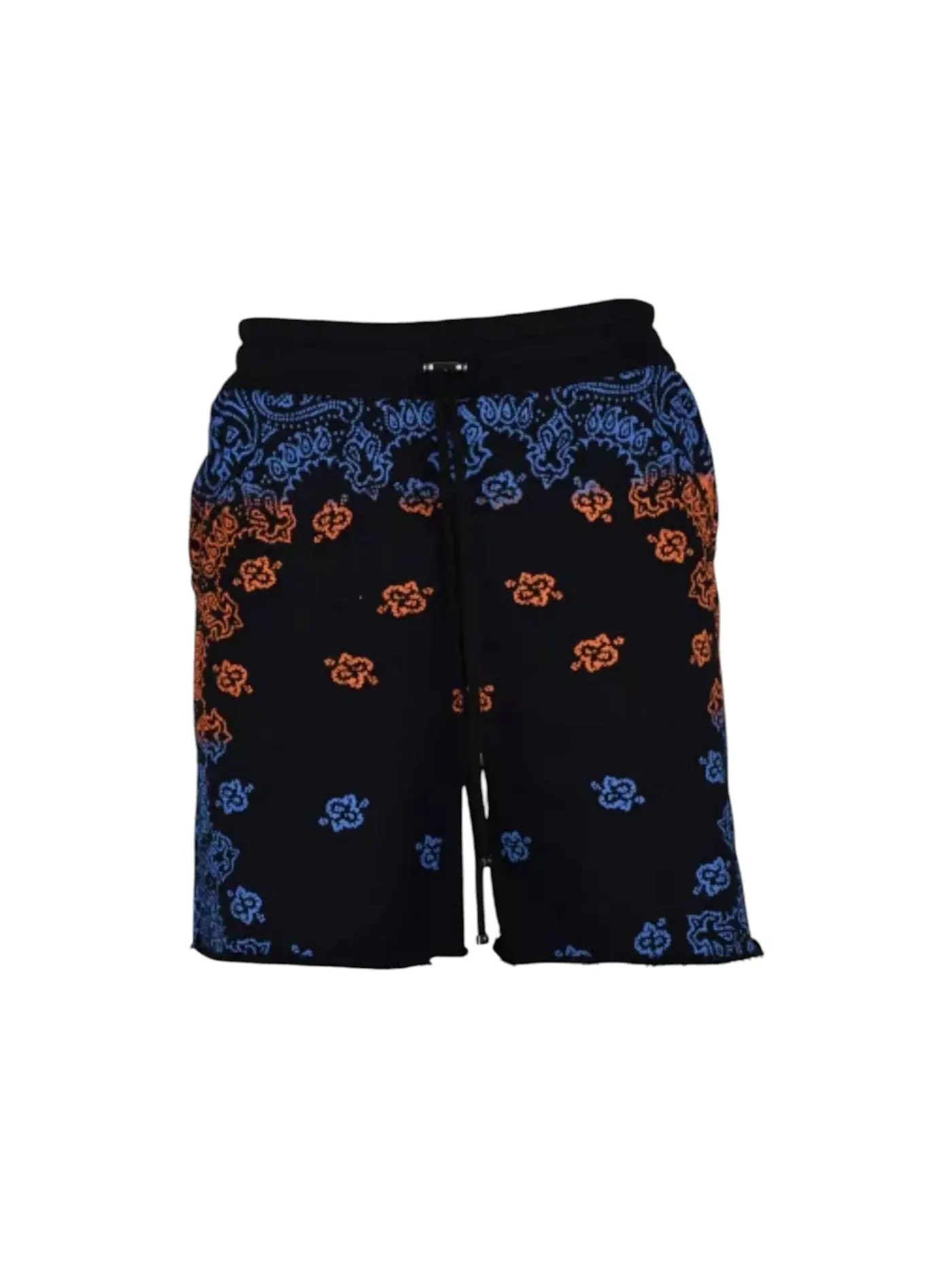 Мужские шорты с принтом Bandana Bleach AMIRI — изображение 1 из 3, синий/оранжевый