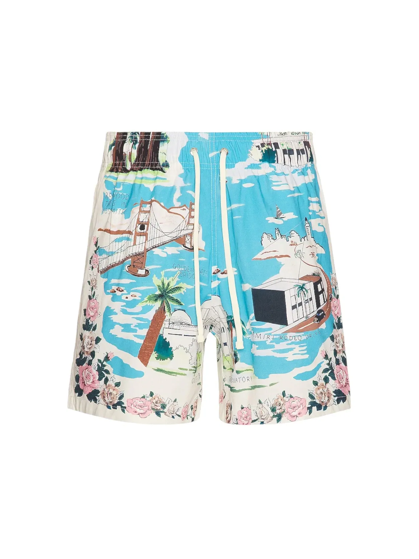 Мужские плавки с принтом AMIRI Swimtrunks — изображение 1 из 2, мульти