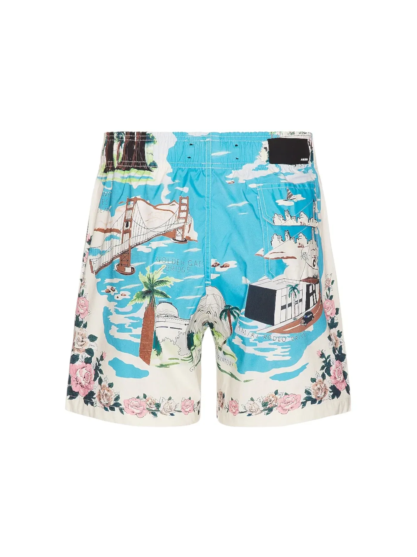 Мужские плавки с принтом AMIRI Swimtrunks — изображение 2 из 2, мульти
