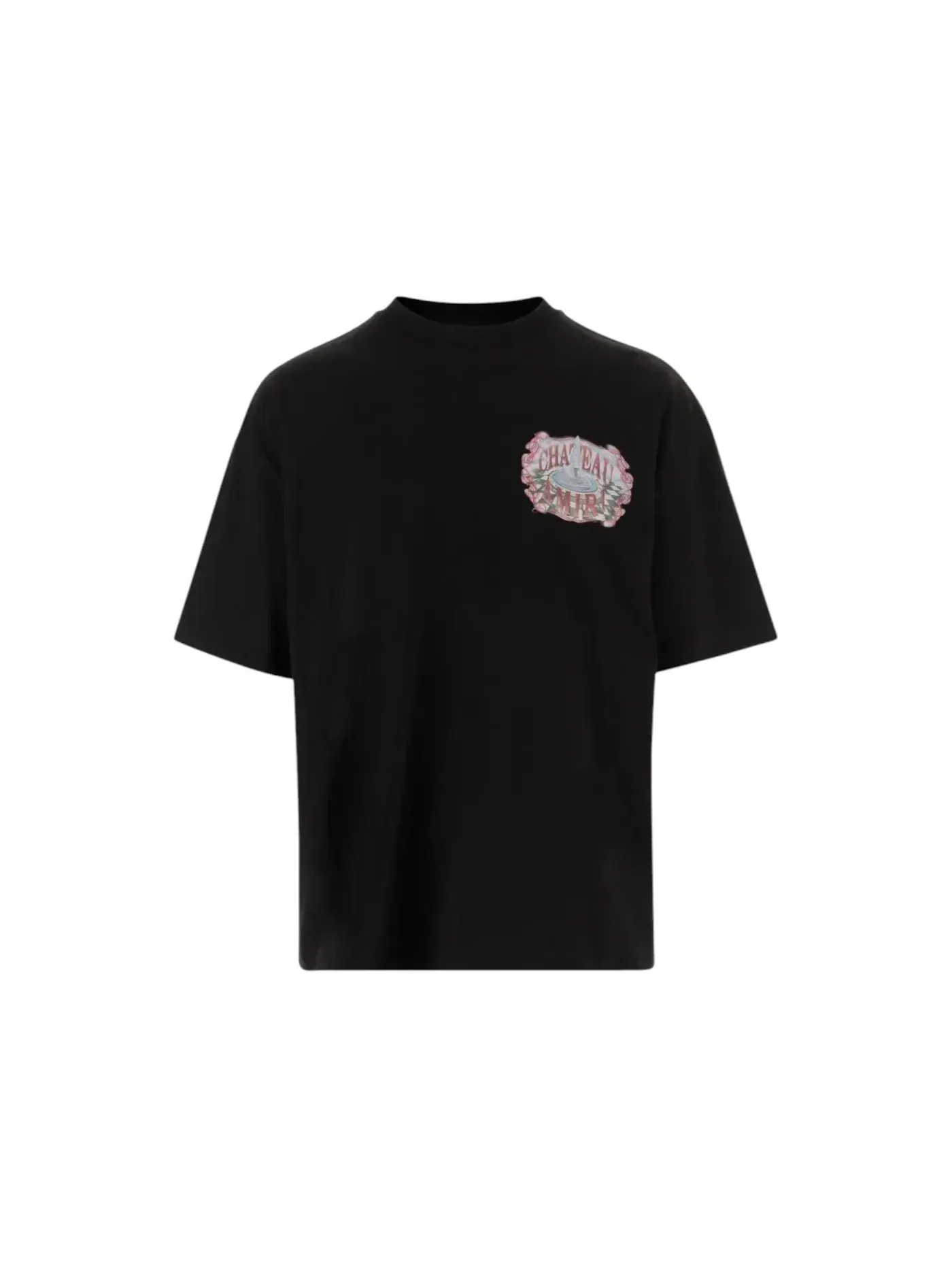 Мужская футболка с принтом AMIRI Tee — изображение 1 из 1, черный