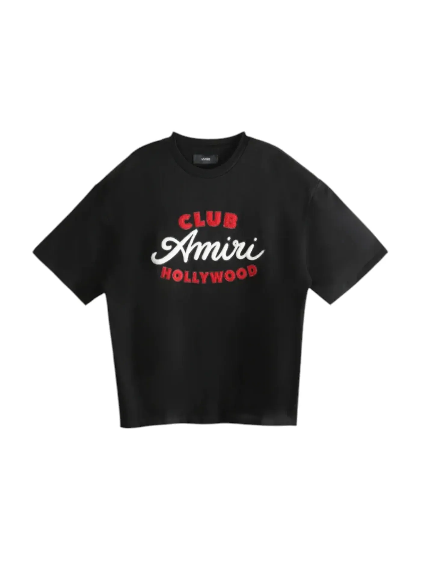 Мужская футболка оверсайз AMIRI Tee — изображение 1 из 1, черный