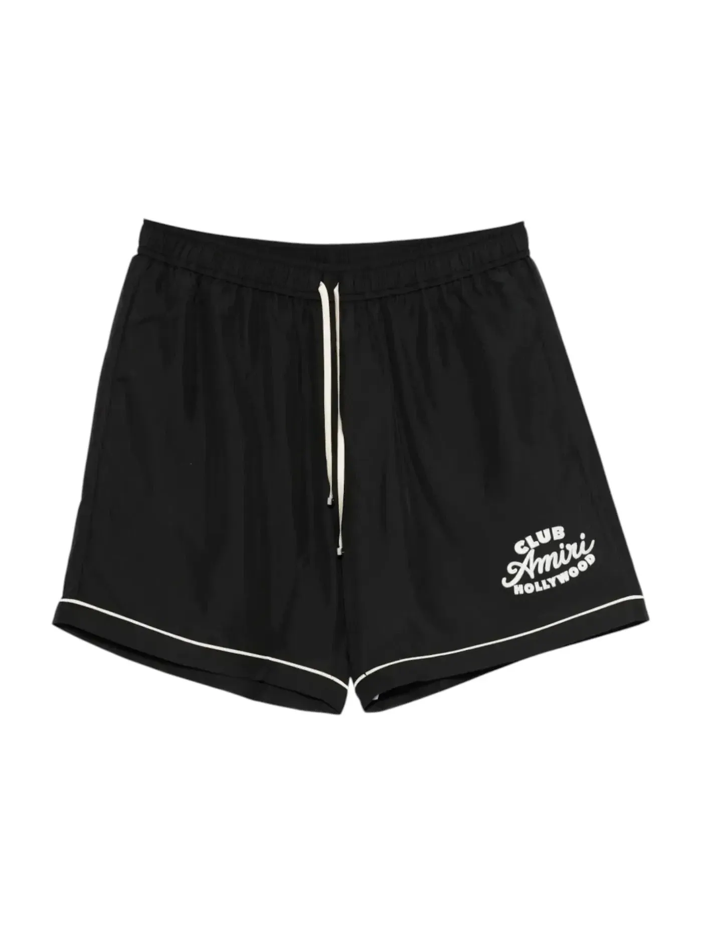 Мужские шорты с принтом AMIRI Club Short — изображение 1 из 1, черный