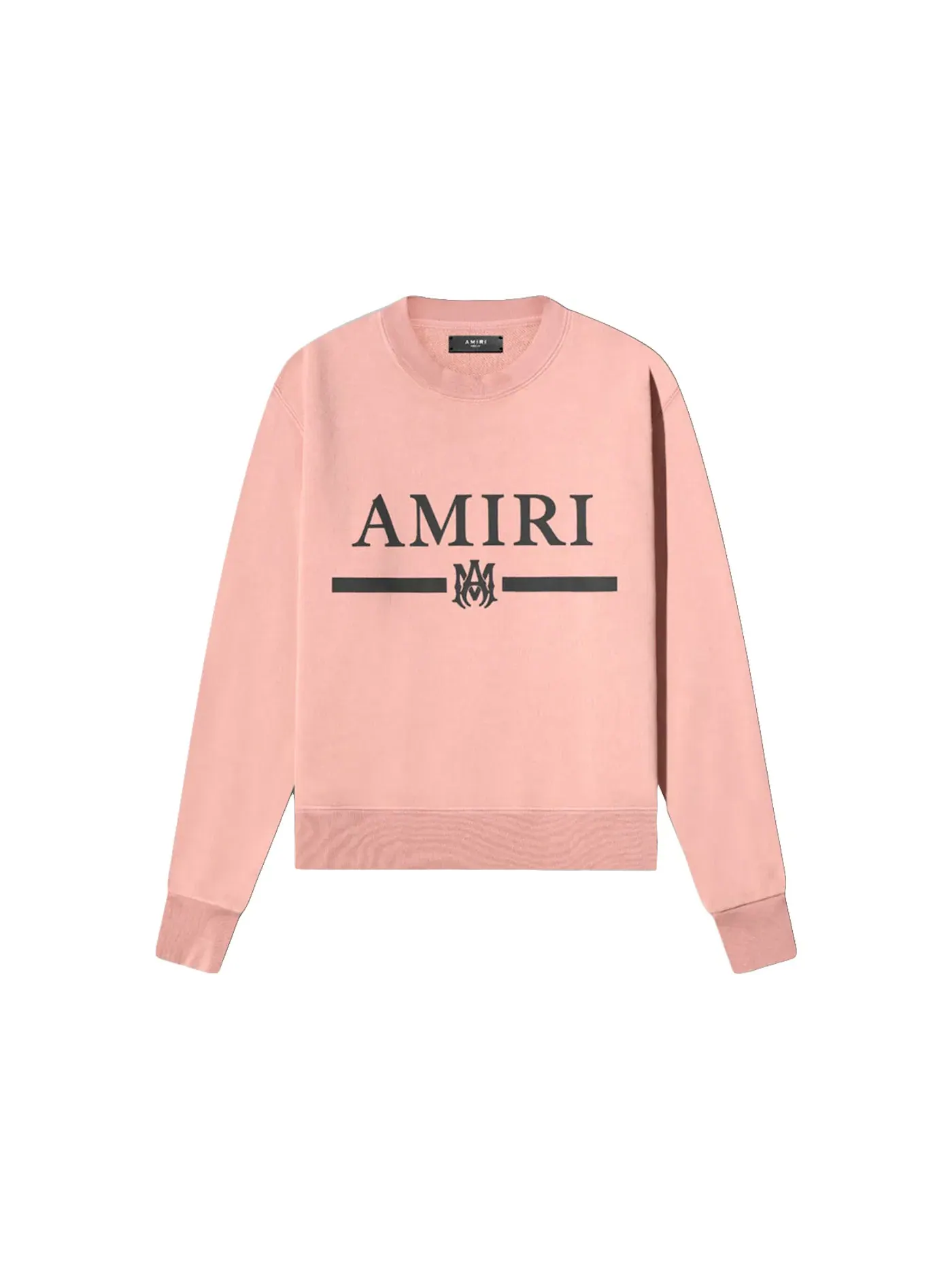 Мужской свитшот с логотипом AMIRI Core Logo Bar Crew Sweatshirt — изображение 1 из 1, персиковый
