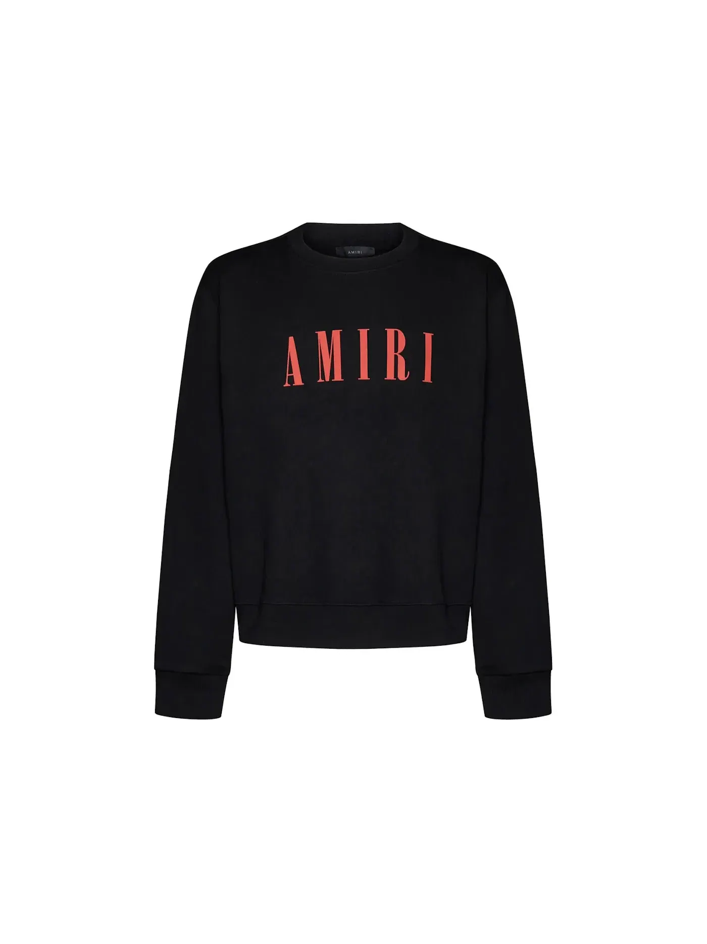 Мужской свитшот с круглым вырезом Core Logo AMIRI — изображение 1 из 1, черный/красный