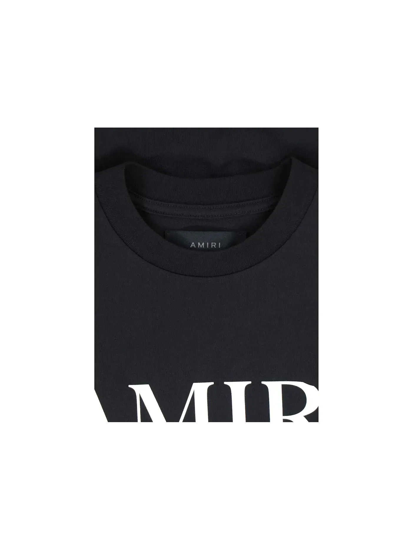 Мужская футболка с принтом Core Logo Tee AMIRI — изображение 3 из 3, черный/белый