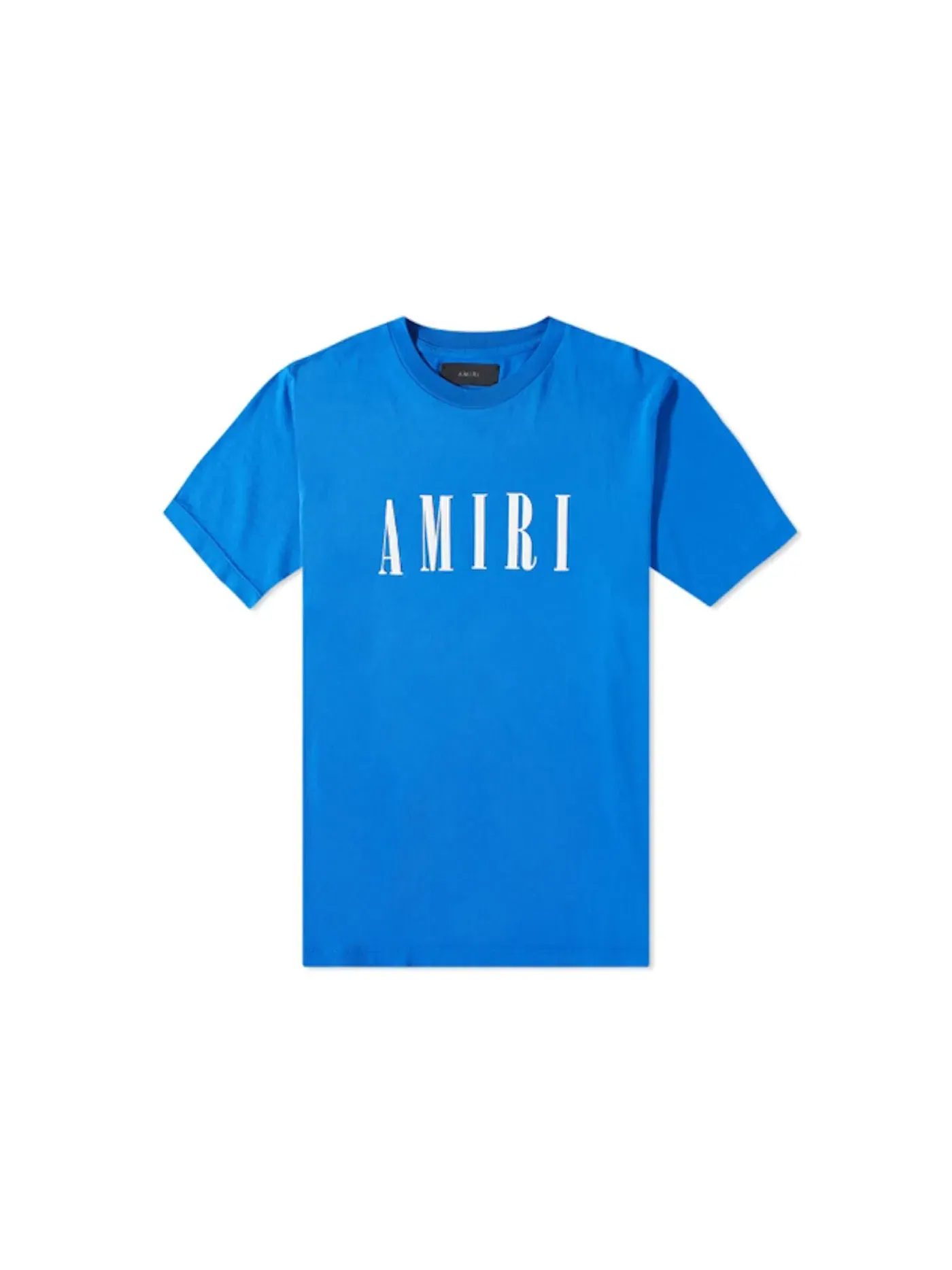 Мужская футболка с принтом AMIRI Tee — изображение 1 из 1, синий белый