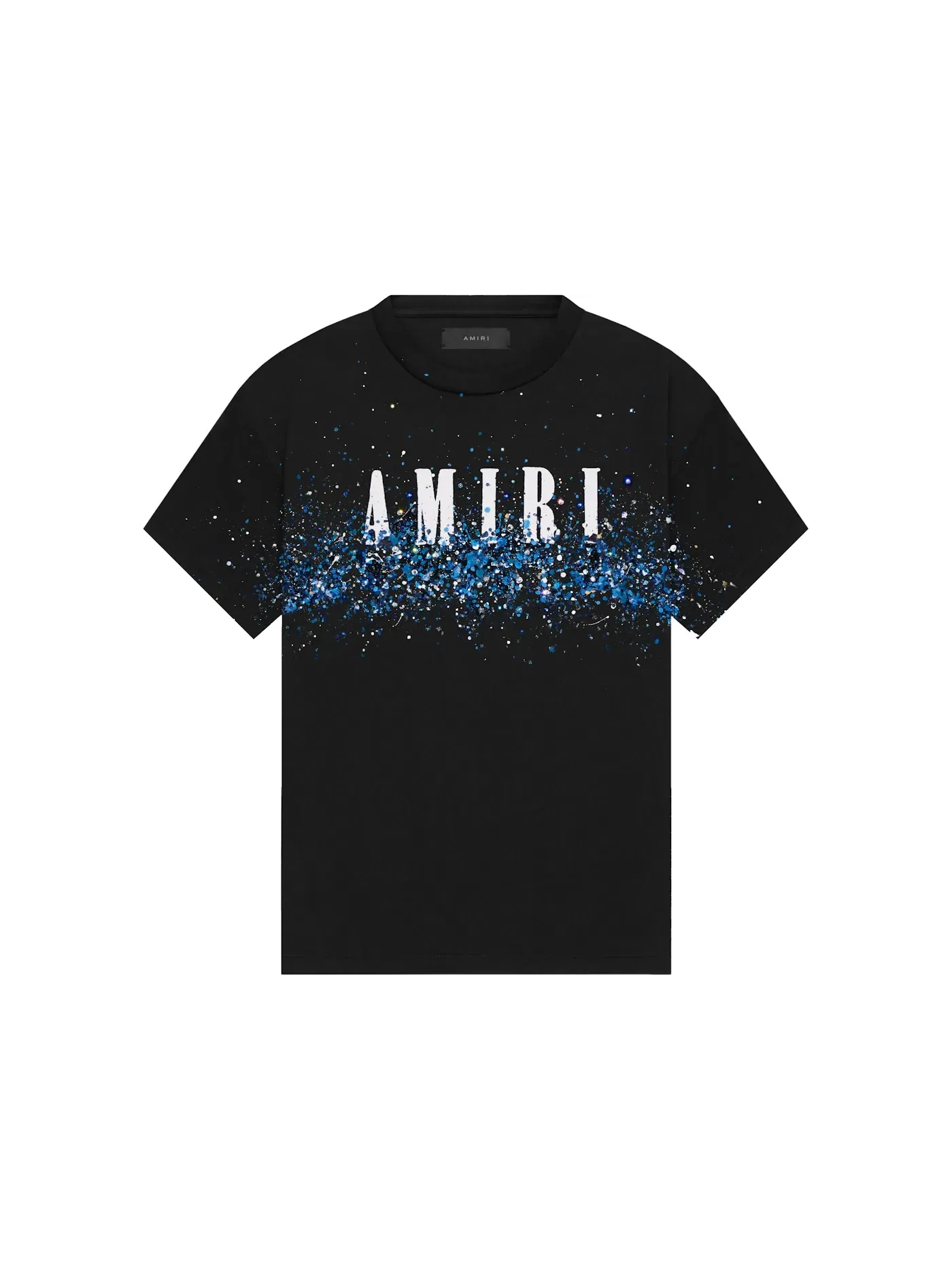 Мужская футболка с принтом AMIRI — изображение 1 из 1, черный