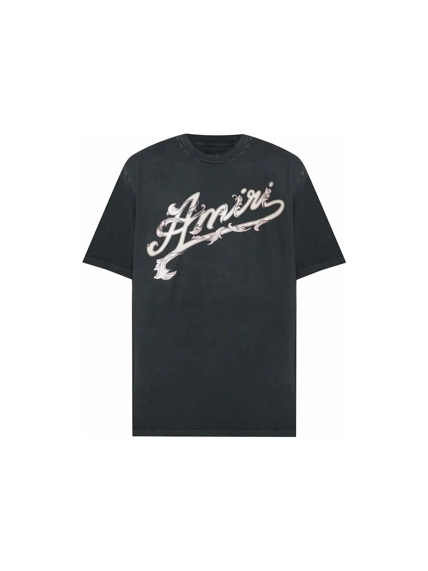 Мужская футболка с принтом AMIRI Tee AMIRI — изображение 1 из 1, черный