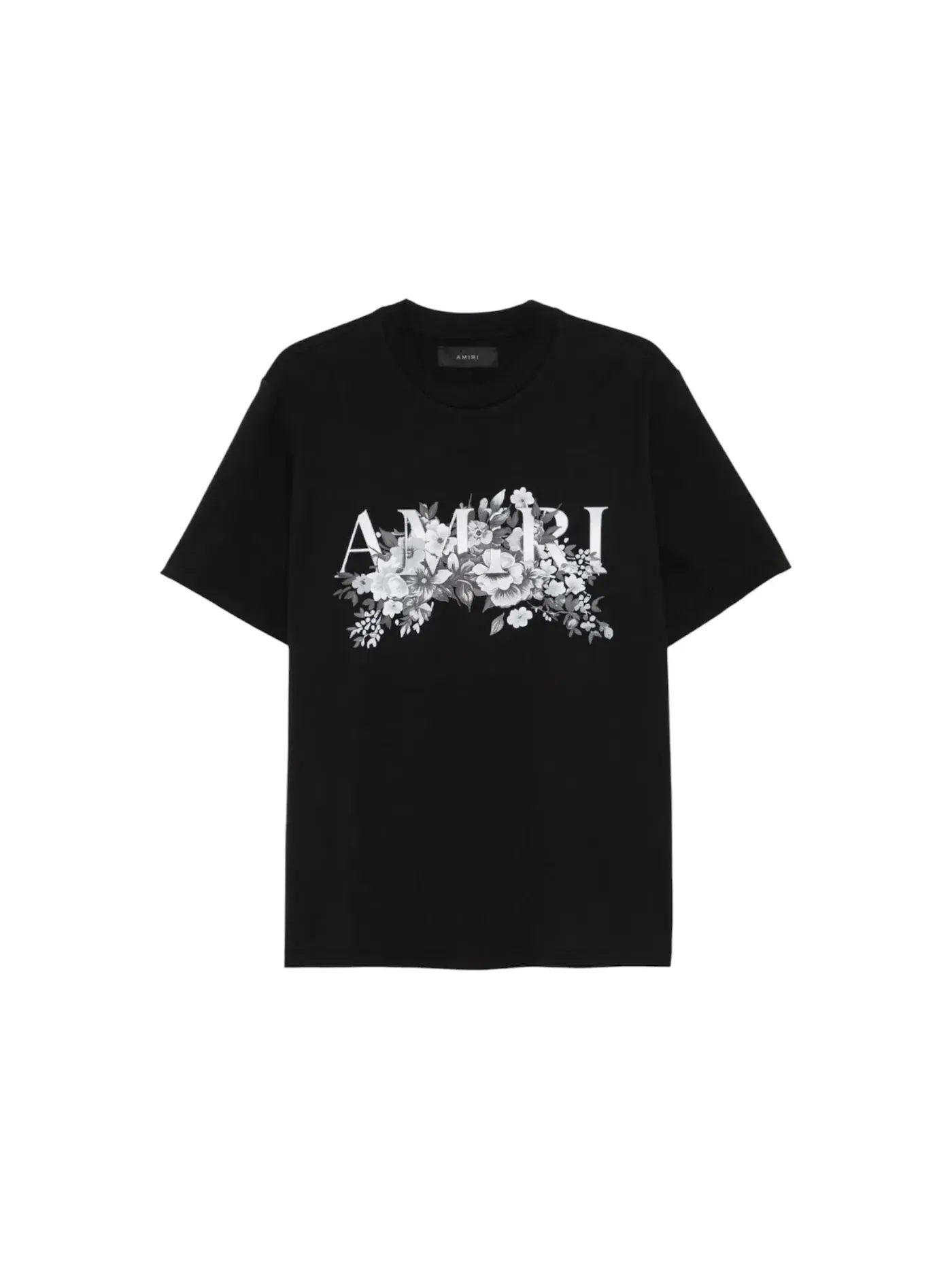 Мужская футболка с принтом AMIRI Tee — изображение 1 из 1, черный