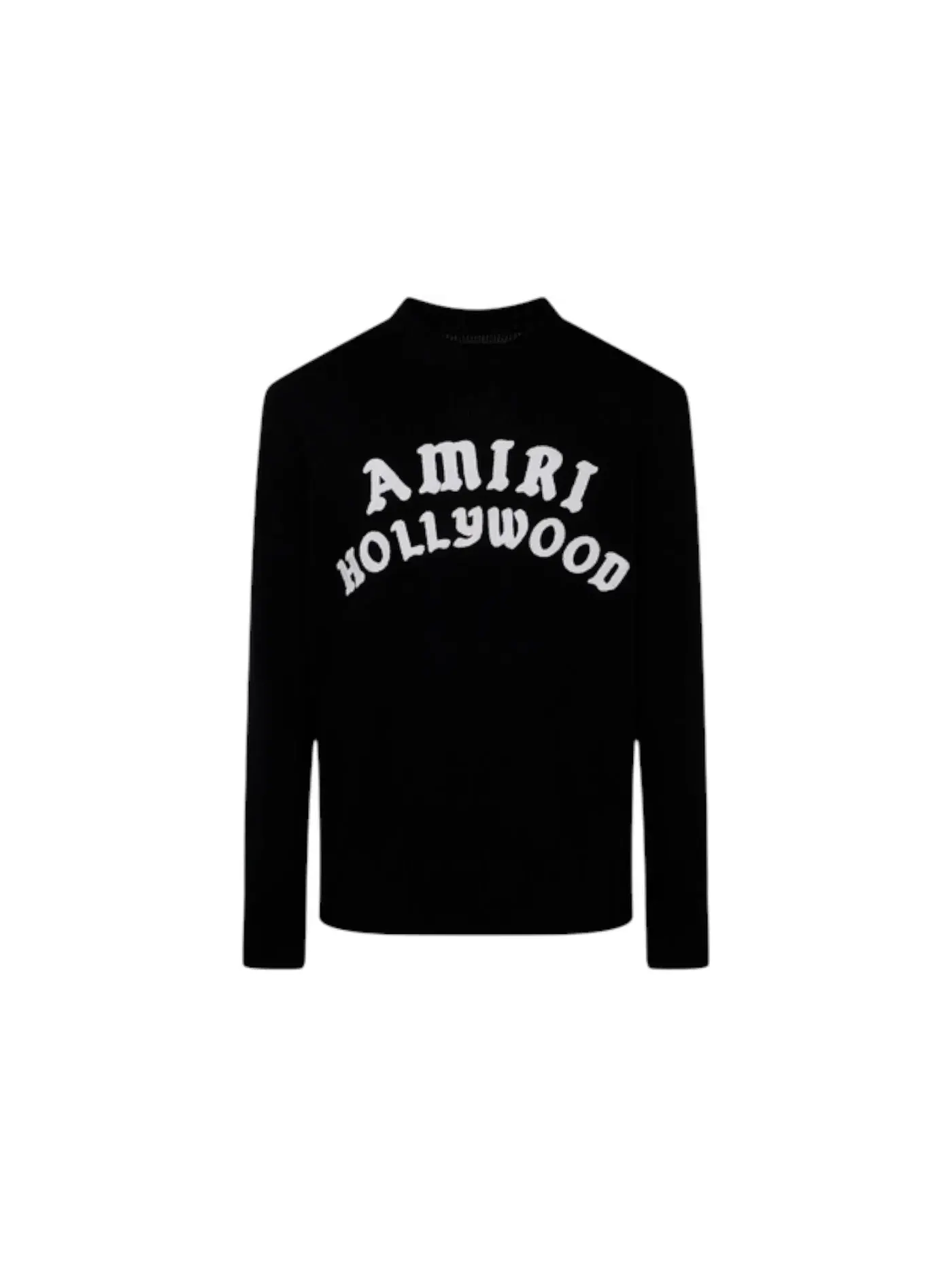 Мужской свитер с круглым вырезом AMIRI — изображение 1 из 1, черный