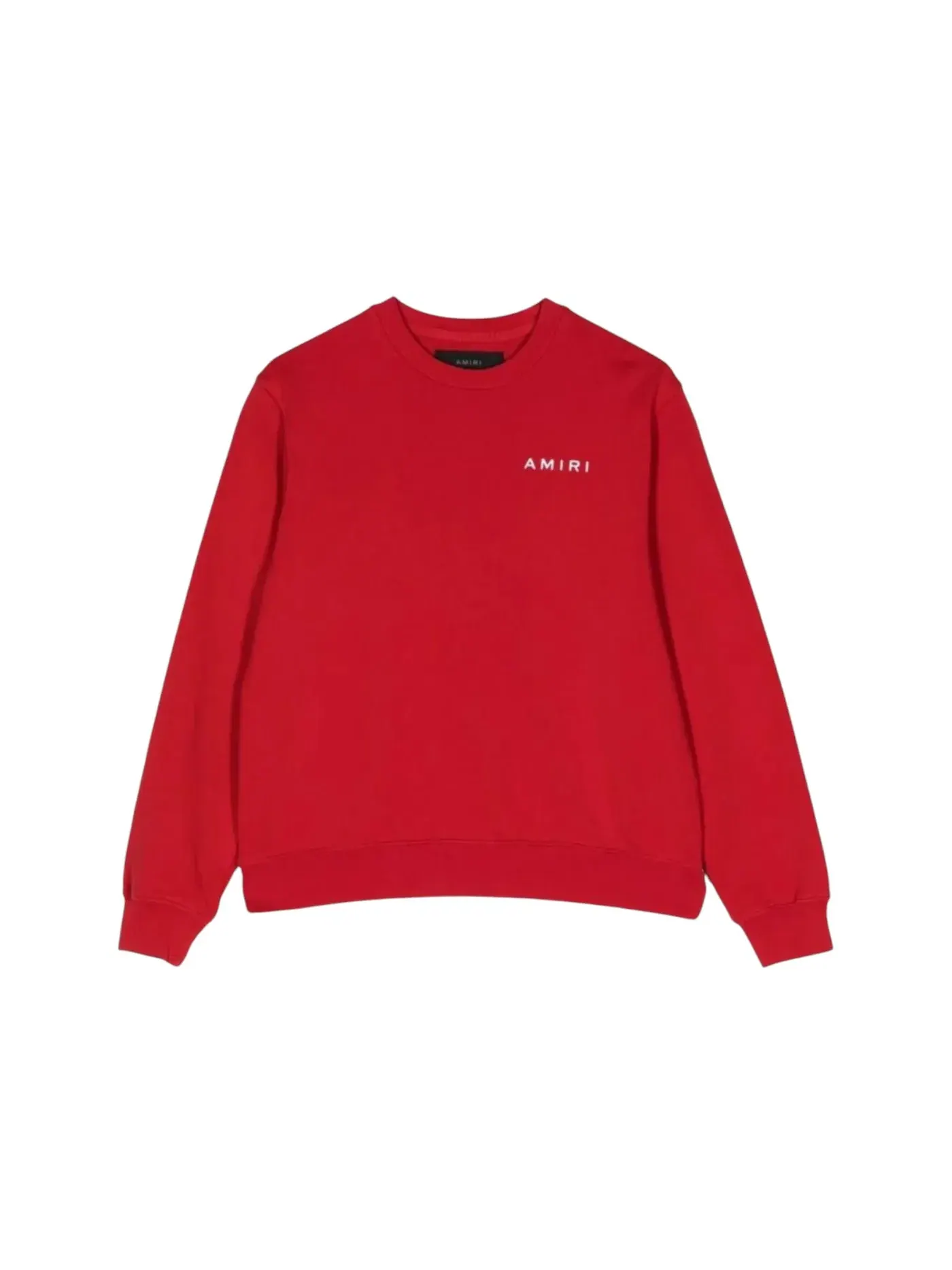 Детский свитшот с принтом AMIRI Crewneck — изображение 1 из 2, красный/синий