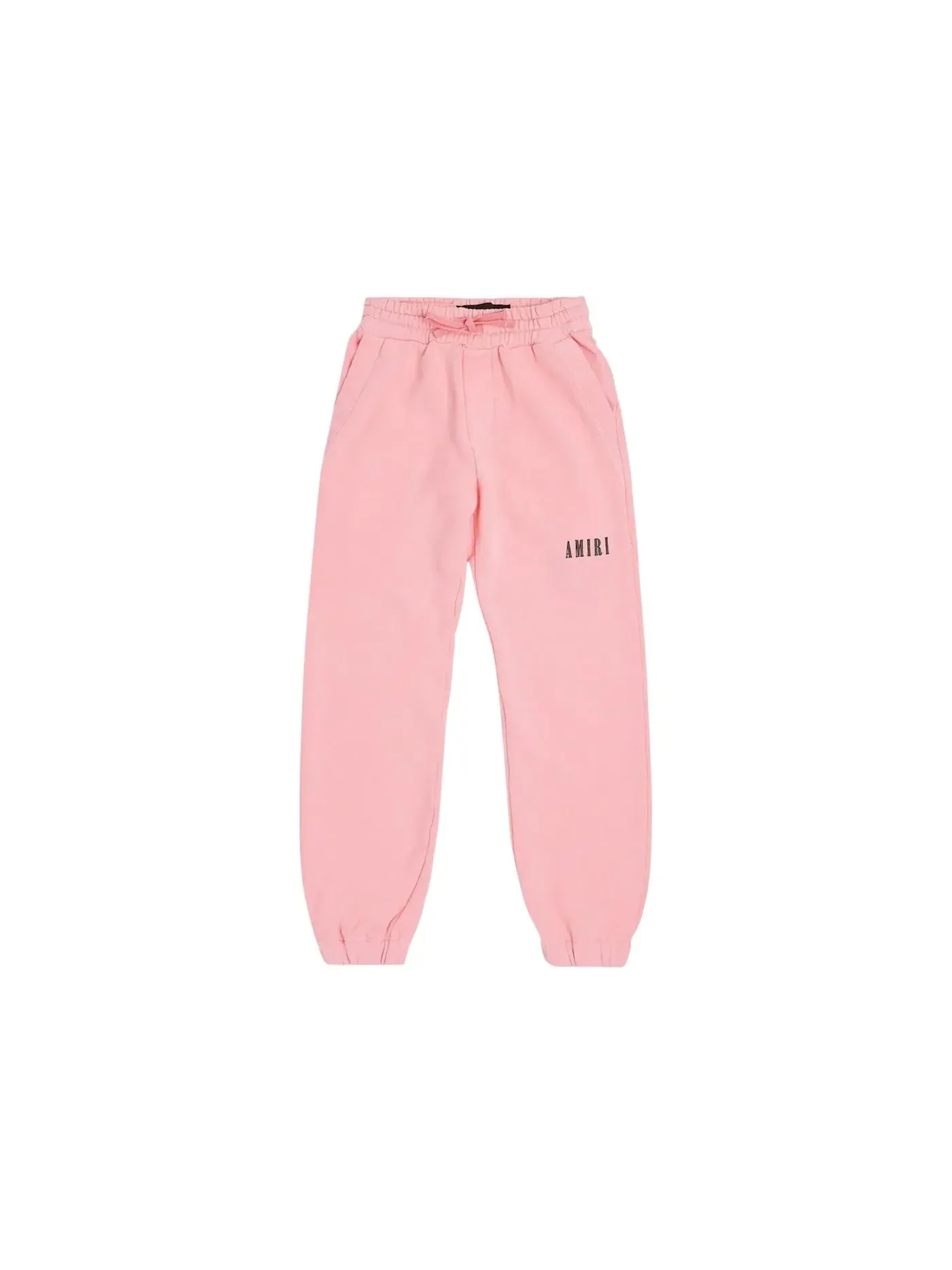 Детские спортивные штаны с логотипом Sweatpants AMIRI — изображение 1 из 2, розовый