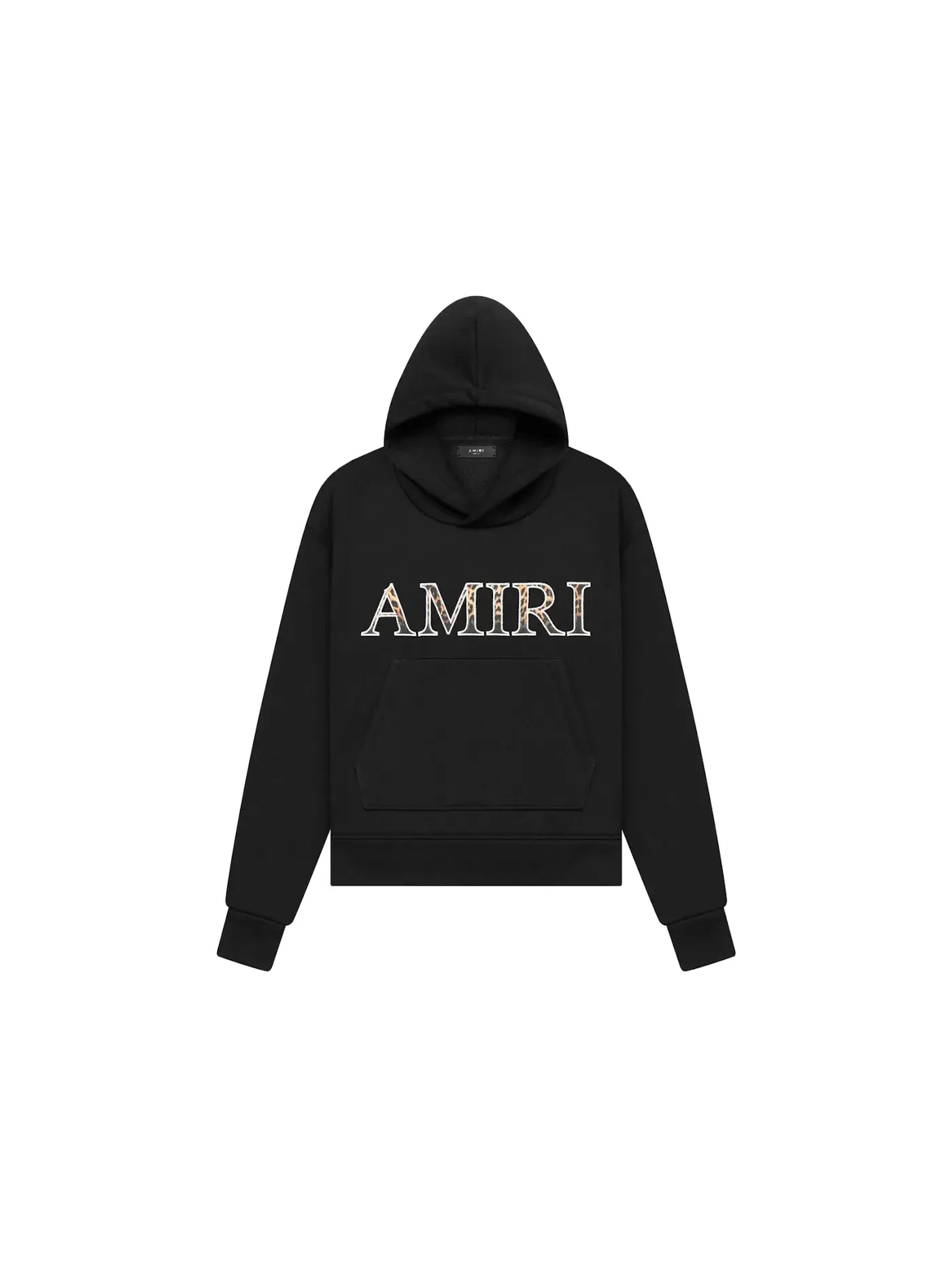 Мужская худи с аппликацией AMIRI — изображение 1 из 1, черный